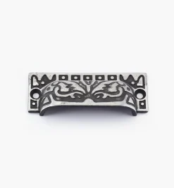 Lee Valley Pulls>Square Cast Steel Cup Pull