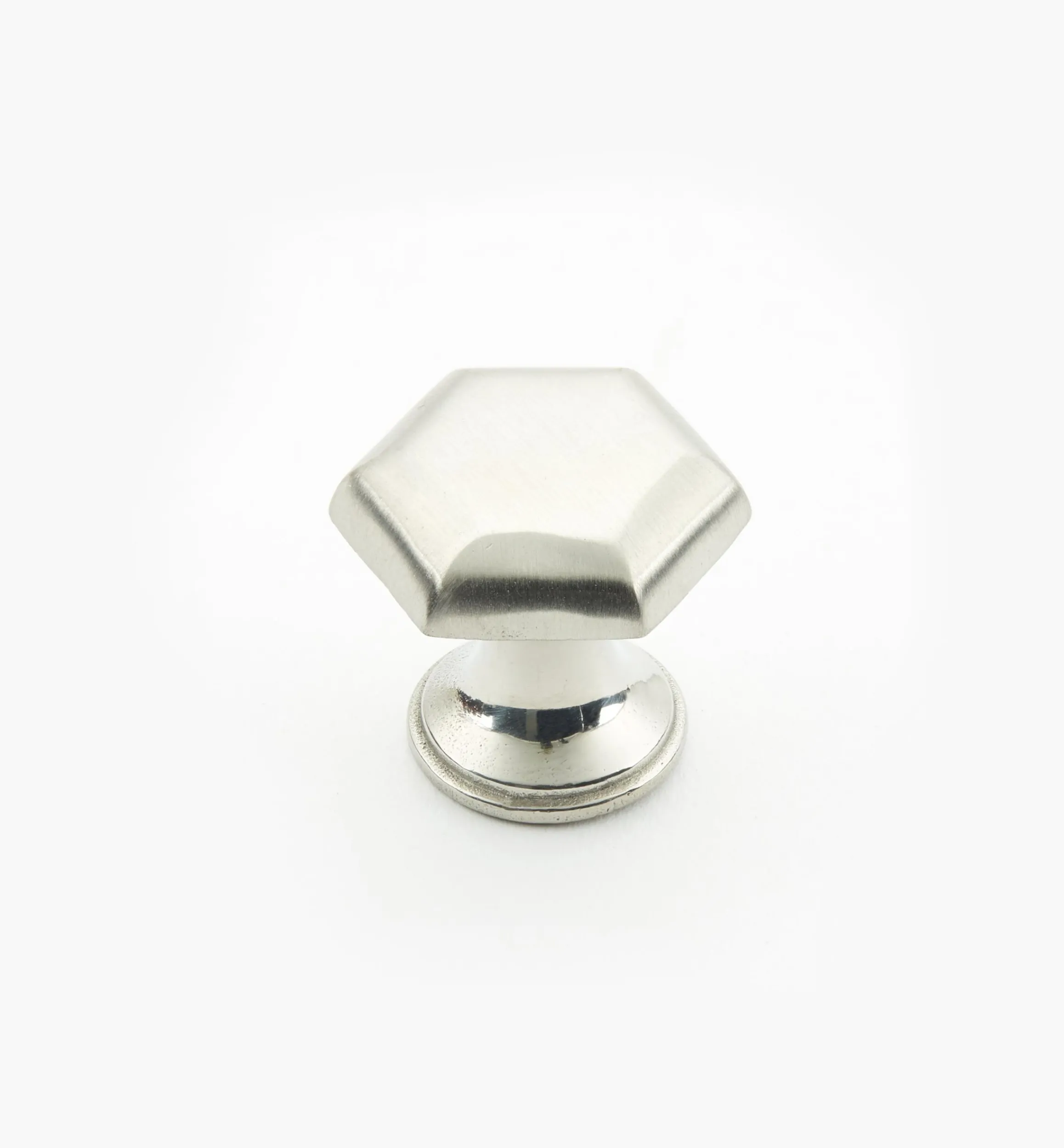 Lee Valley Knobs>Stainless-Steel Polygon Knobs