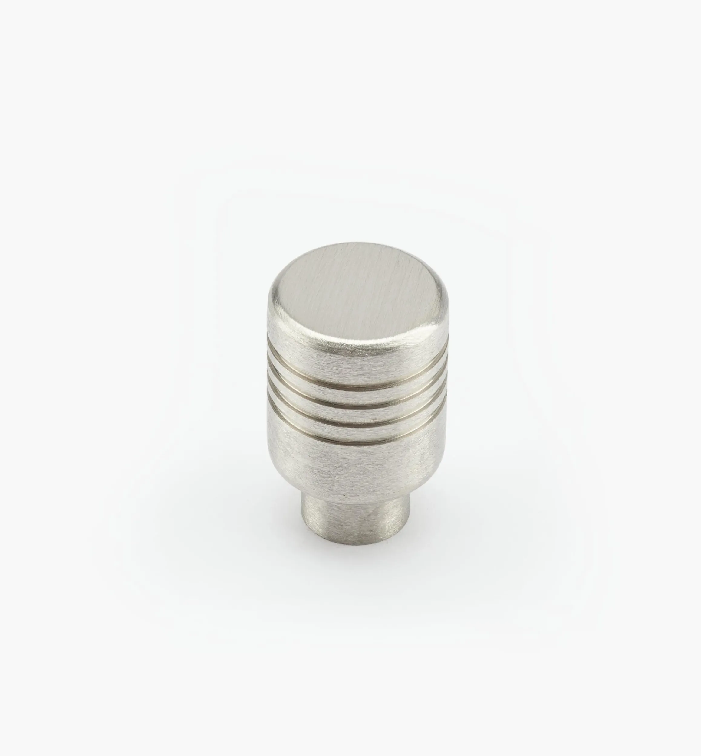 Lee Valley Knobs>Stainless-Steel Ribbed Knobs