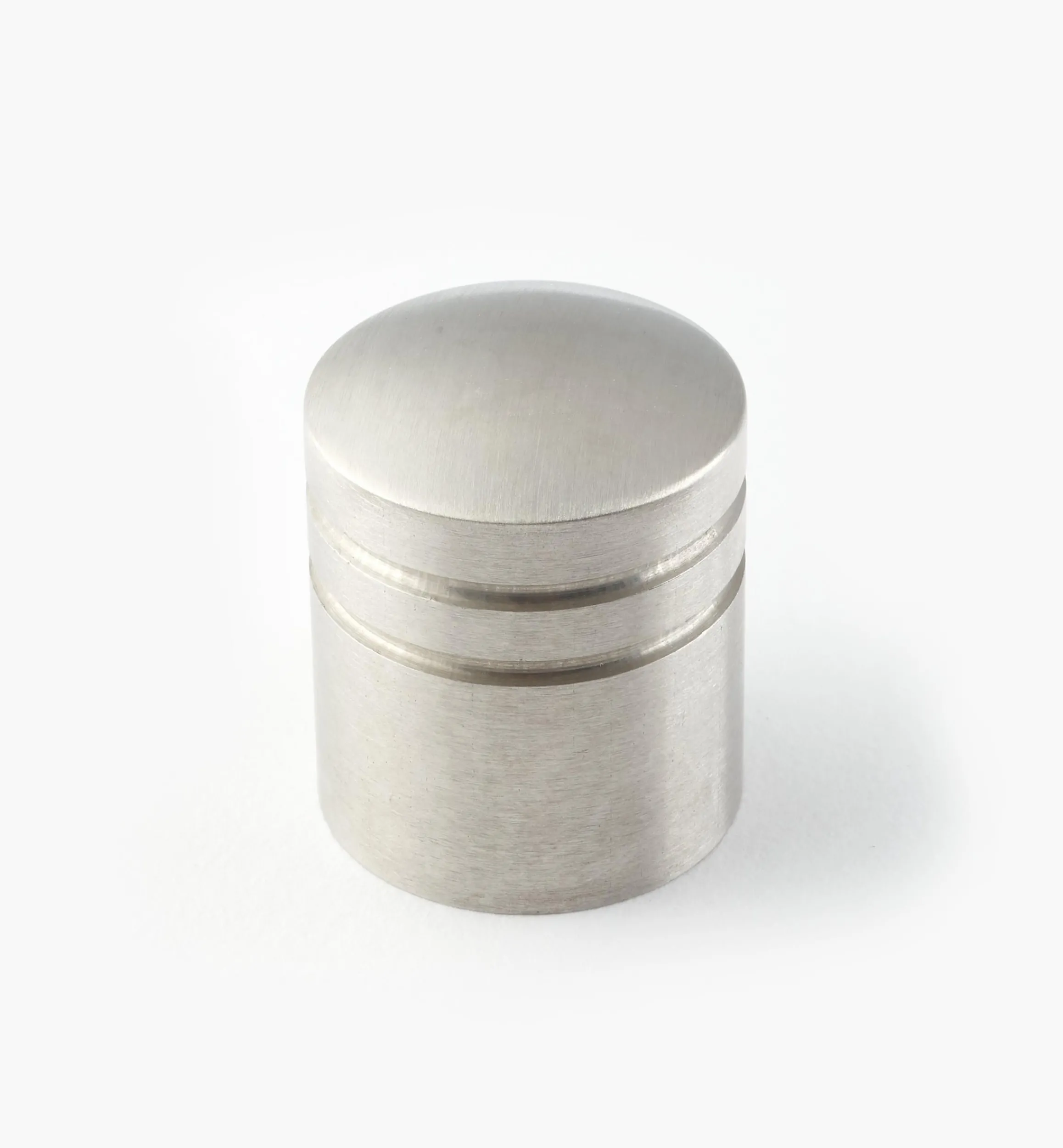 Lee Valley Knobs>Stainless-Steel Ribbed Knobs