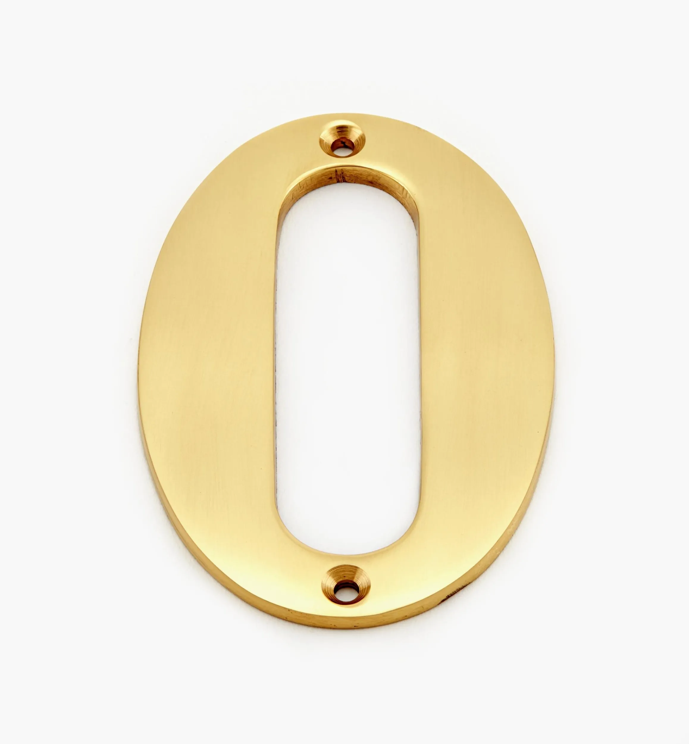 Lee Valley Architectural Hardware>Standard Cast Brass House Numbers