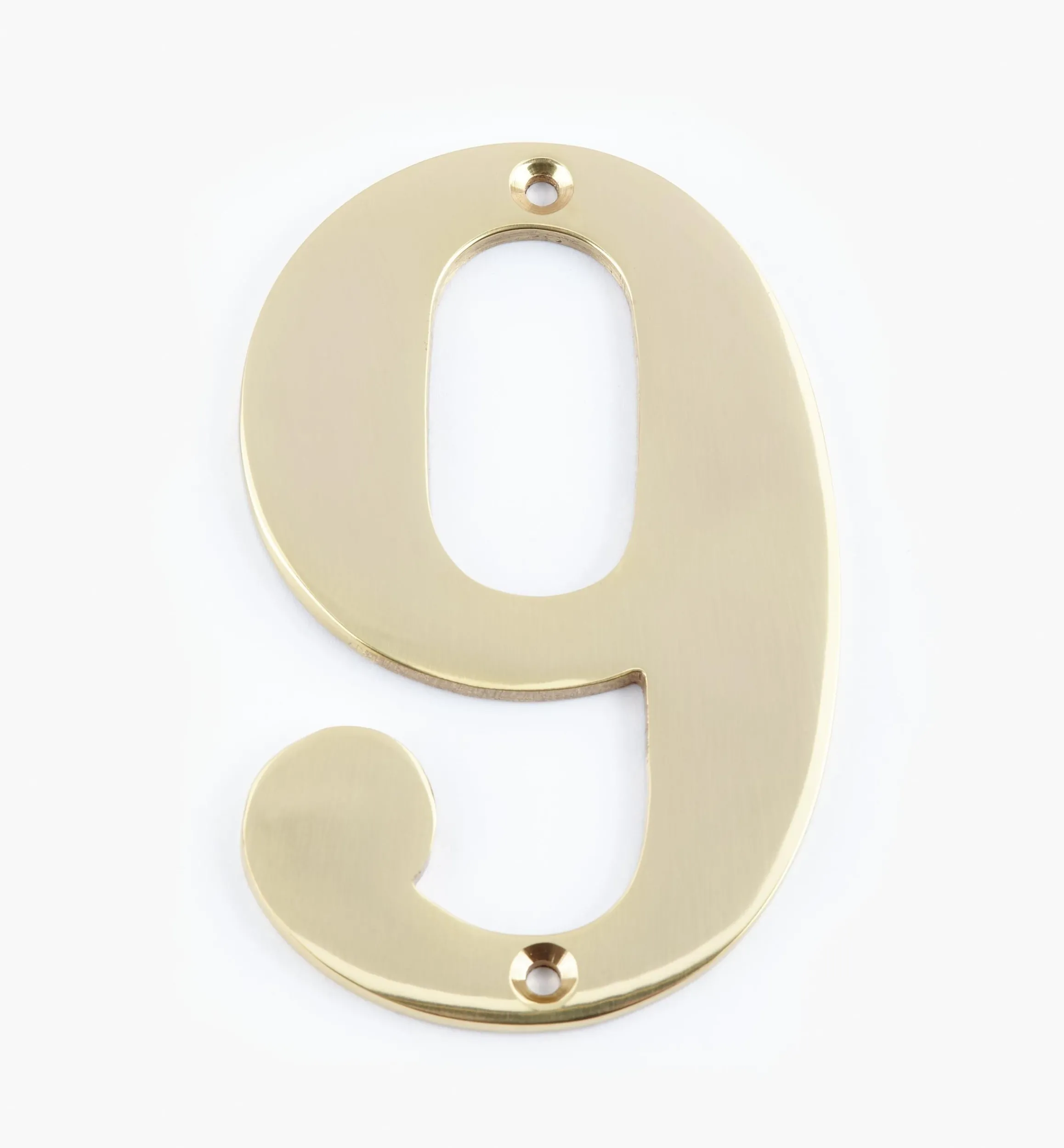 Lee Valley Architectural Hardware>Standard Cast Brass House Numbers