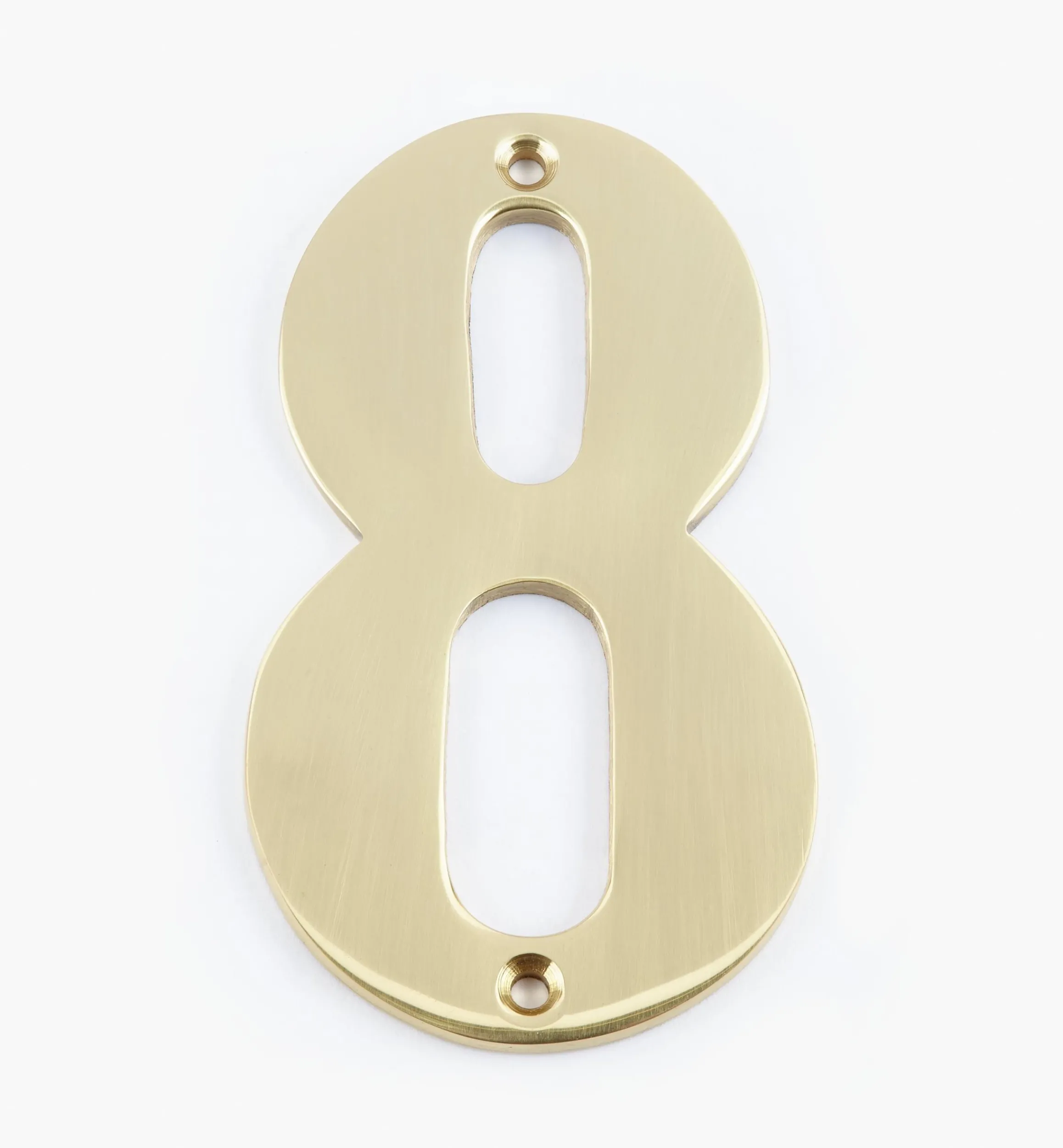 Lee Valley Architectural Hardware>Standard Cast Brass House Numbers