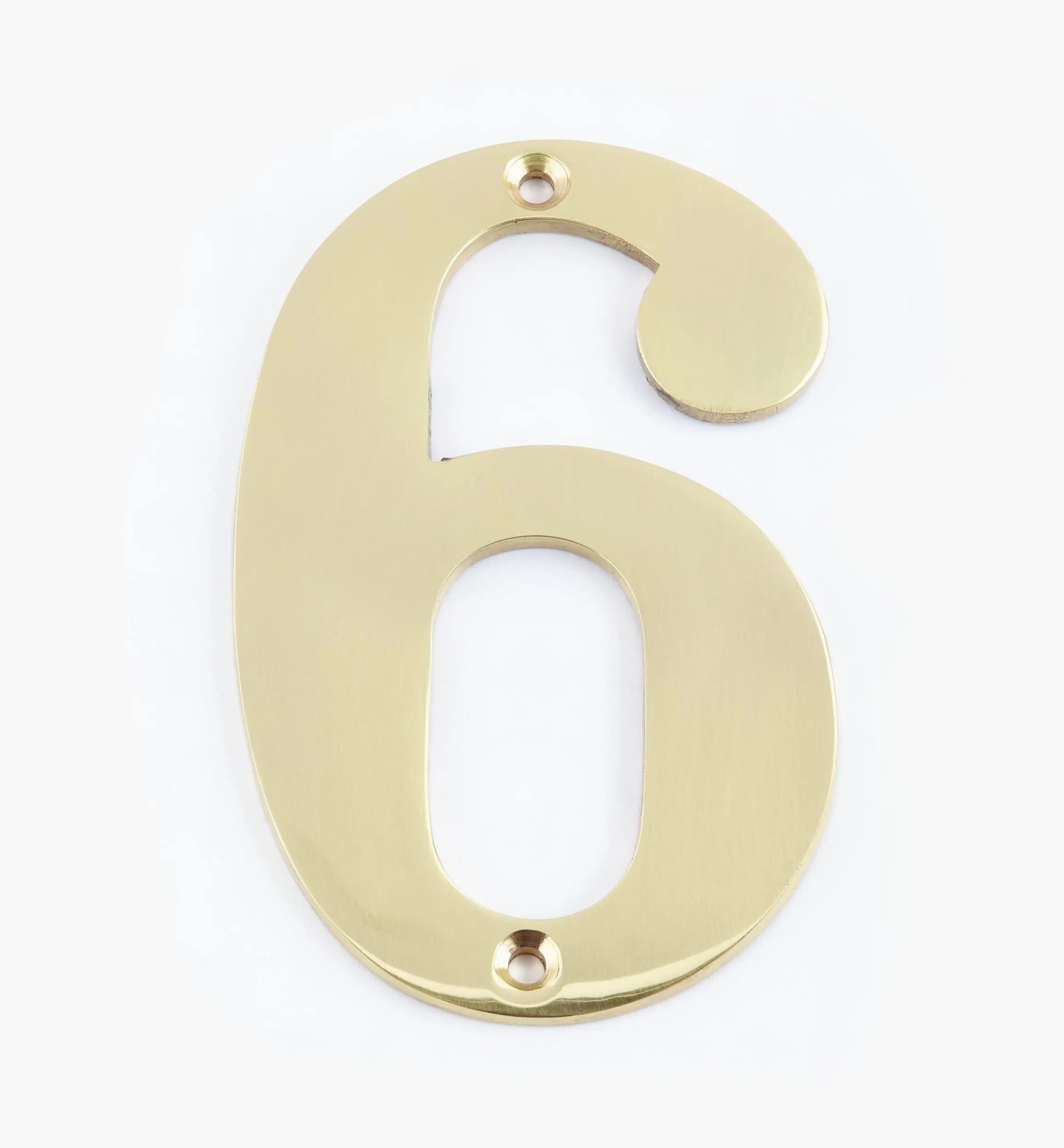 Lee Valley Architectural Hardware>Standard Cast Brass House Numbers