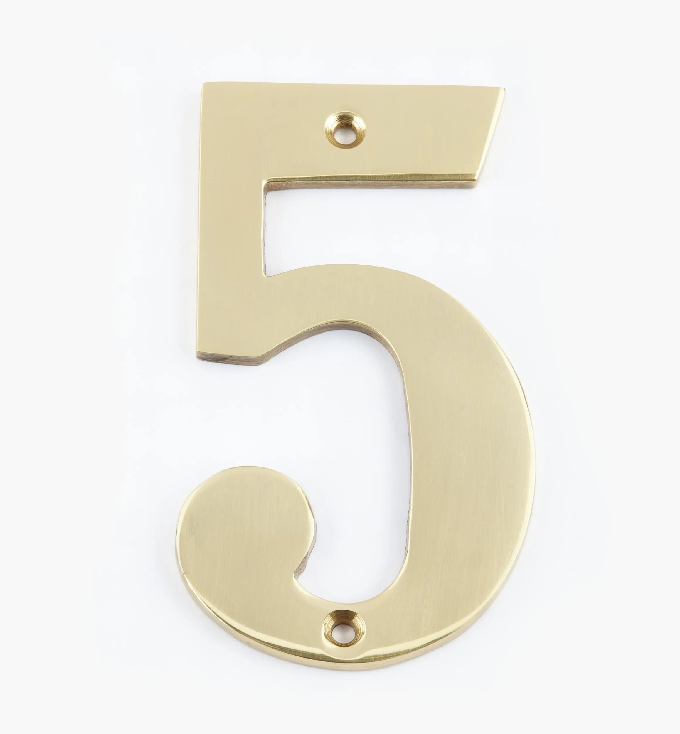 Lee Valley Architectural Hardware>Standard Cast Brass House Numbers