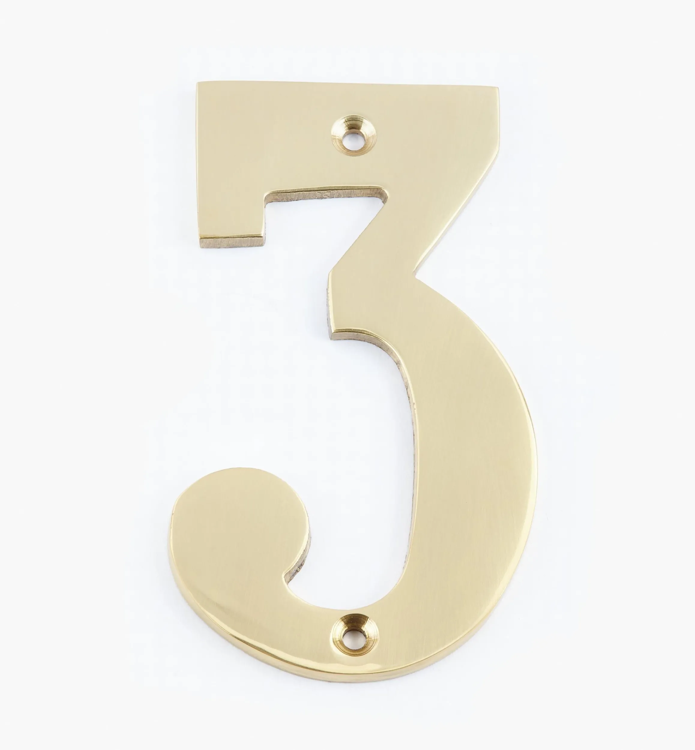 Lee Valley Architectural Hardware>Standard Cast Brass House Numbers