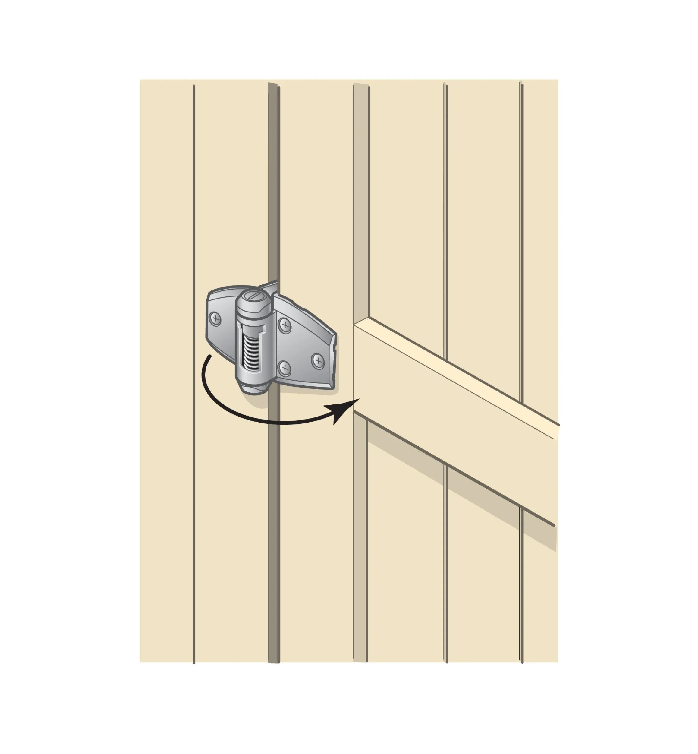 Lee Valley Outdoor Hardware>Standard Wrap Gate Hinges