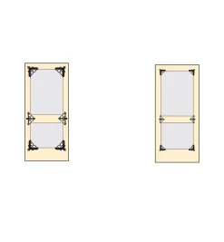 Lee Valley Architectural Hardware>Star Corner Braces