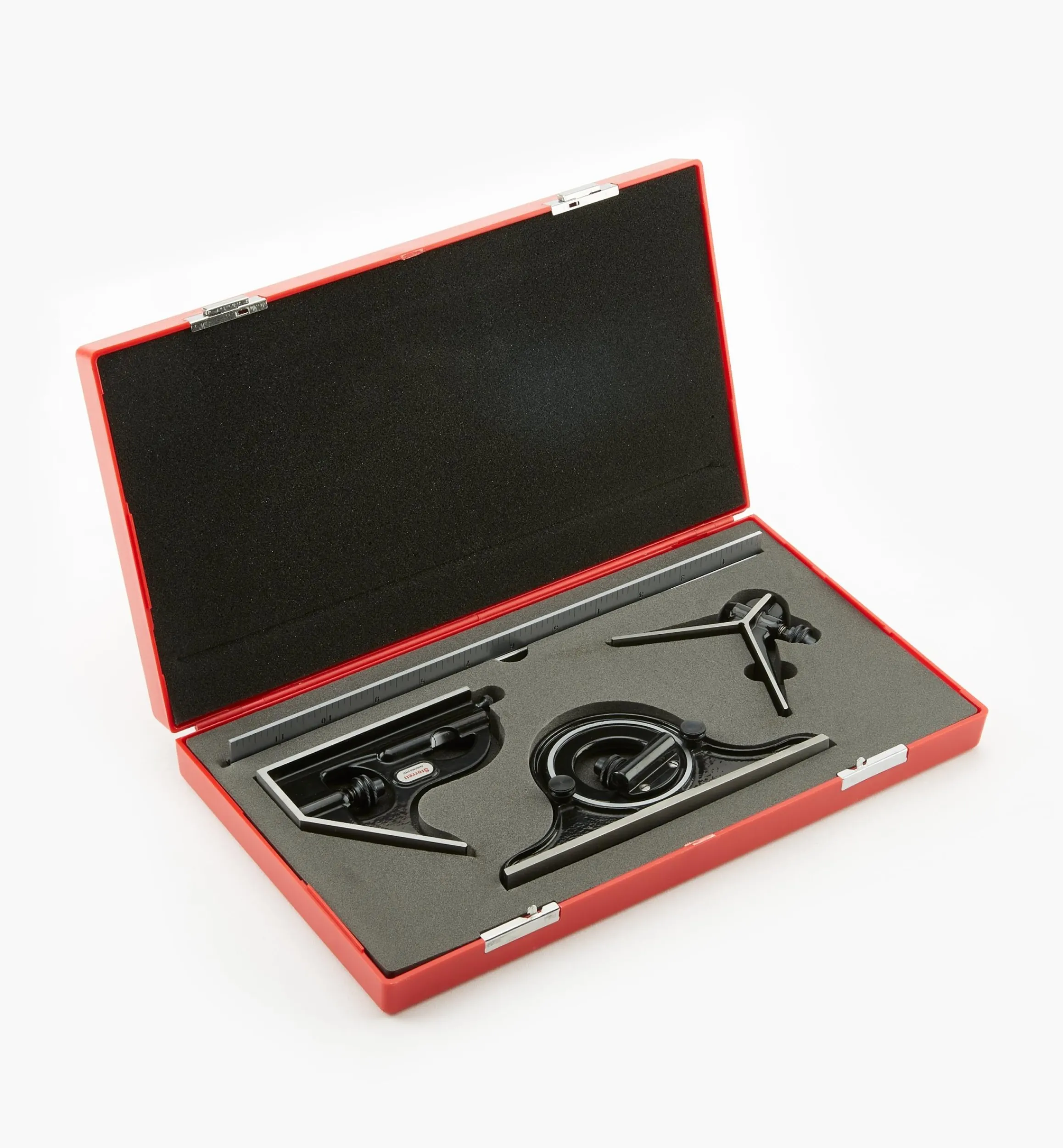 Lee Valley Marking & Measuring>Starrett 12" Premium 4-Piece Combination Square Set
