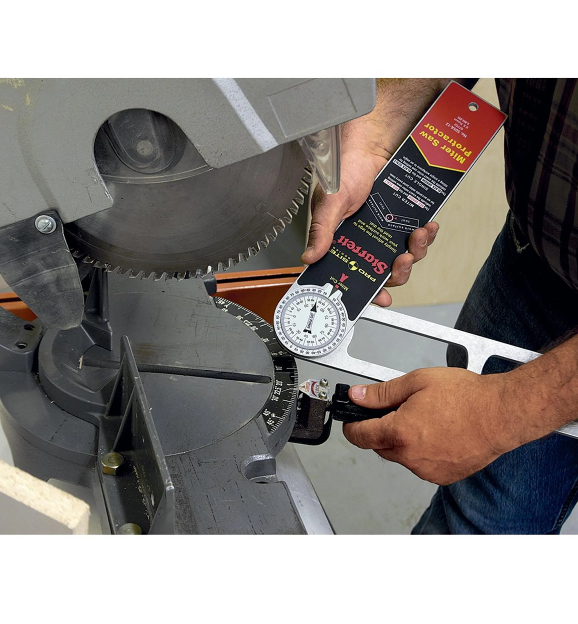 Lee Valley Marking & Measuring>Starrett Miter-Saw Gauges