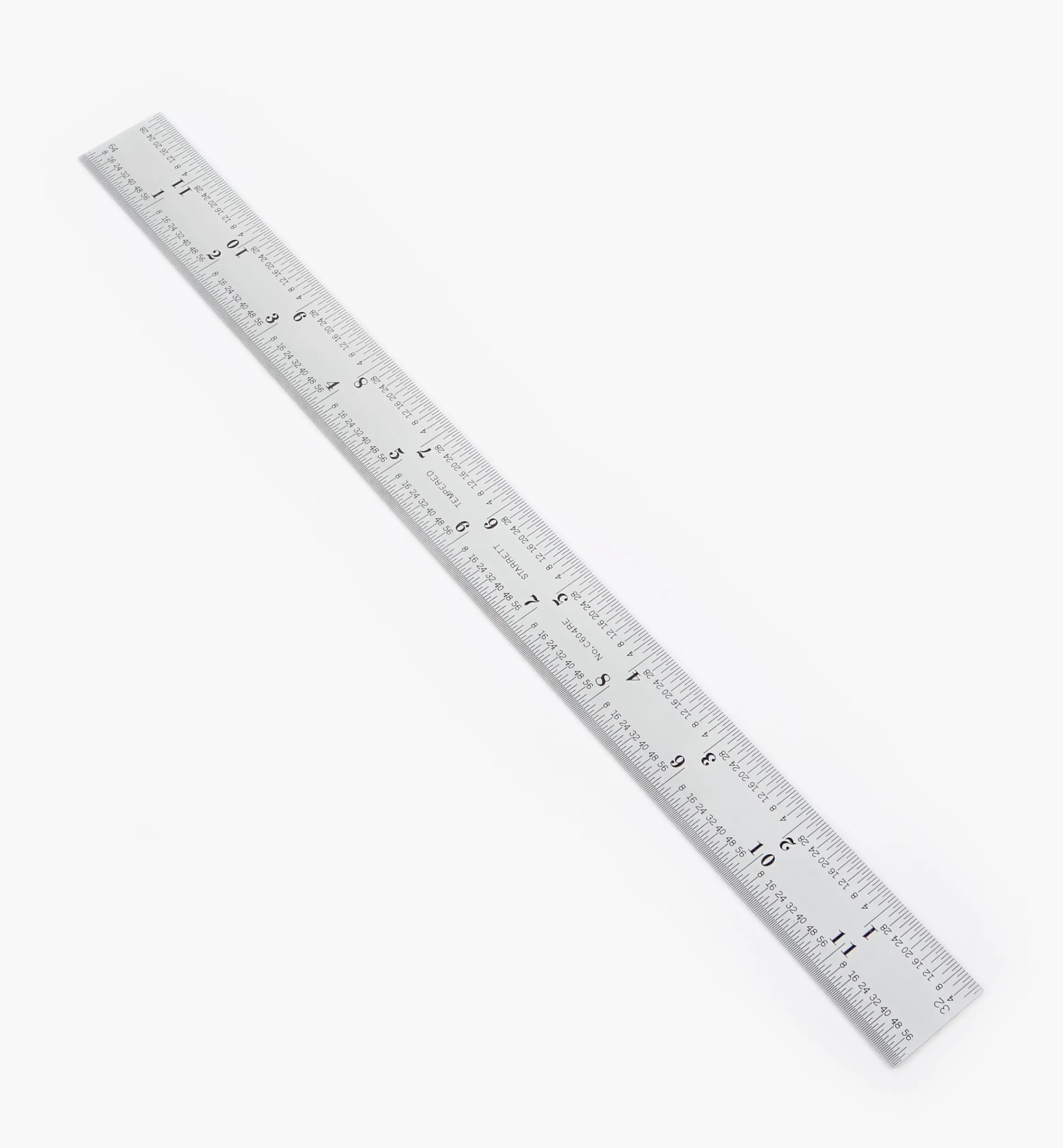 Lee Valley Marking & Measuring>Starrett Spring-Tempered Precision Rules With End Graduations