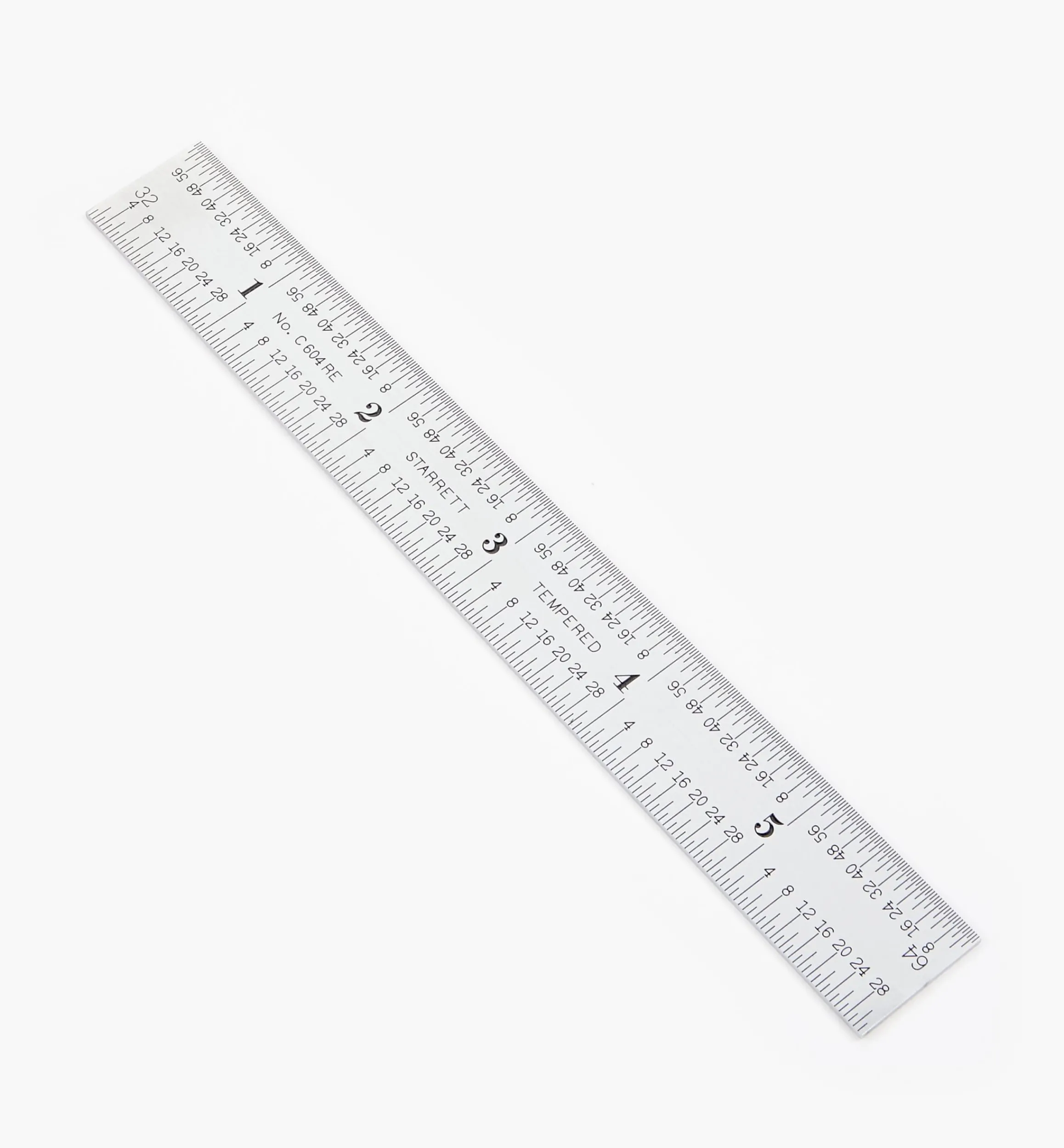Lee Valley Marking & Measuring>Starrett Spring-Tempered Precision Rules With End Graduations