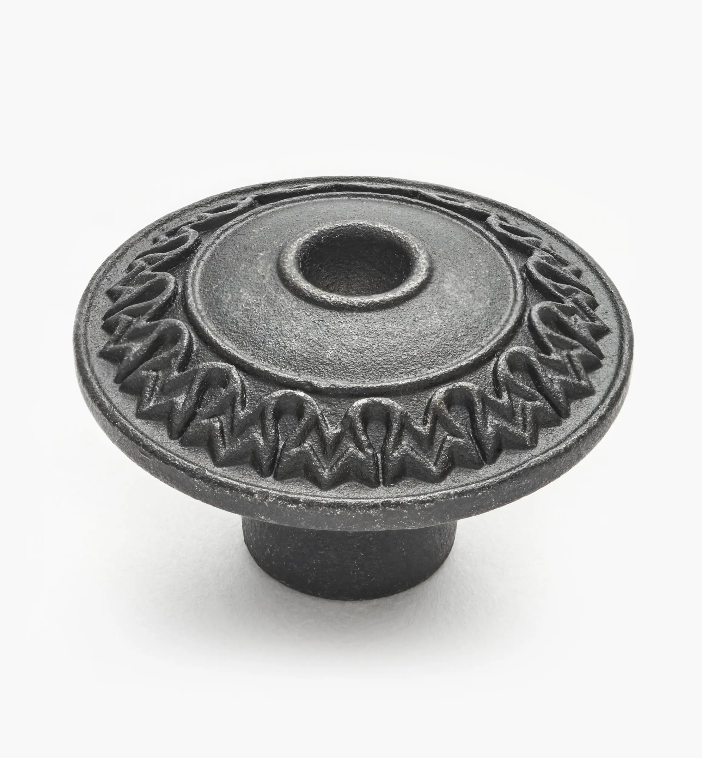 Lee Valley Knobs>Steel Detailed Knob