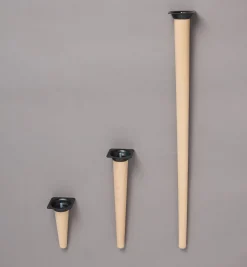 Lee Valley Table Hardware>Straight Wooden Table Legs