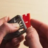Lee Valley Scrapers>Straight-Edge Orange Plastic Razor Blades