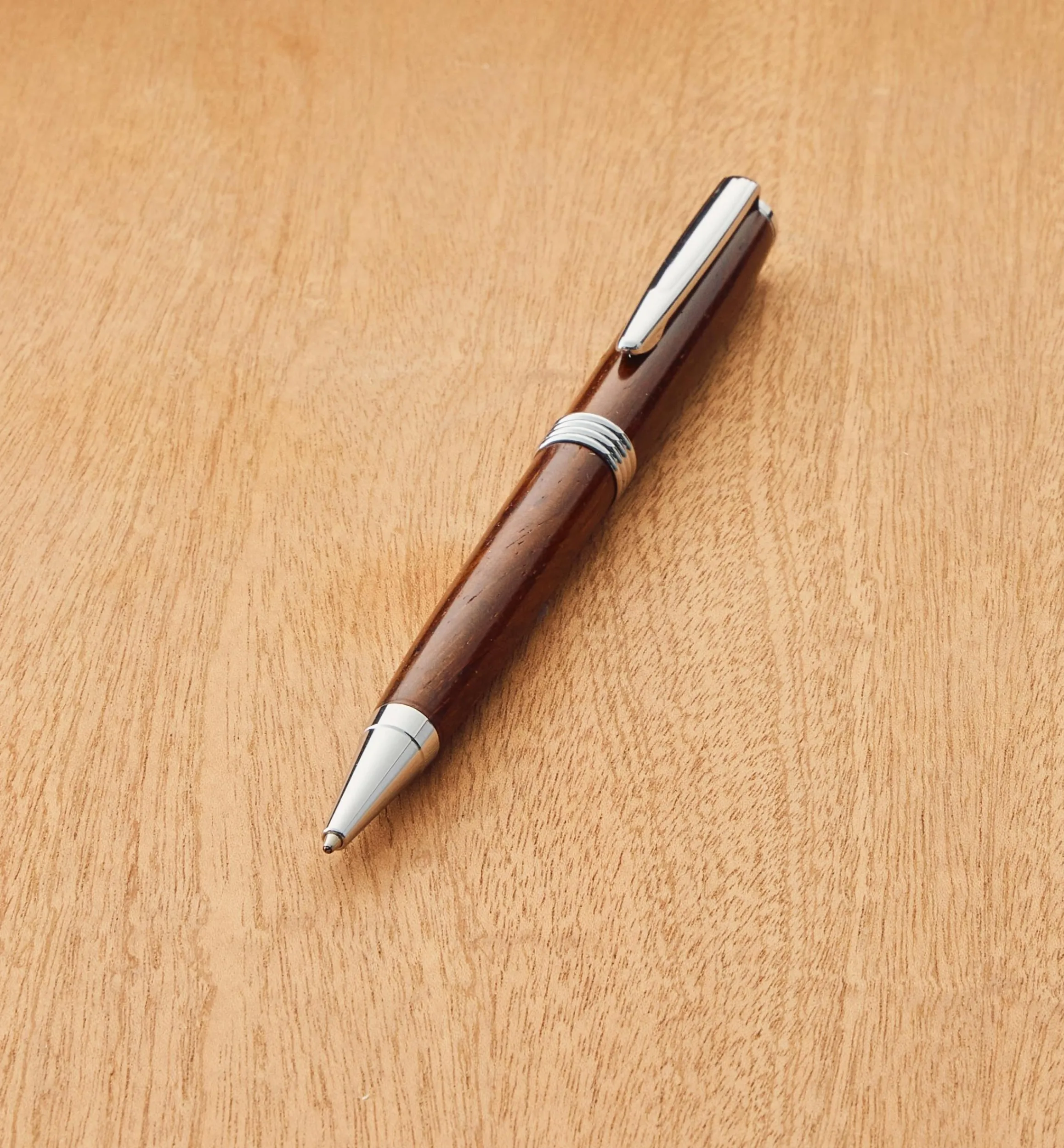 Lee Valley Project Supplies>Streamline Flat-Top Pen Hardware