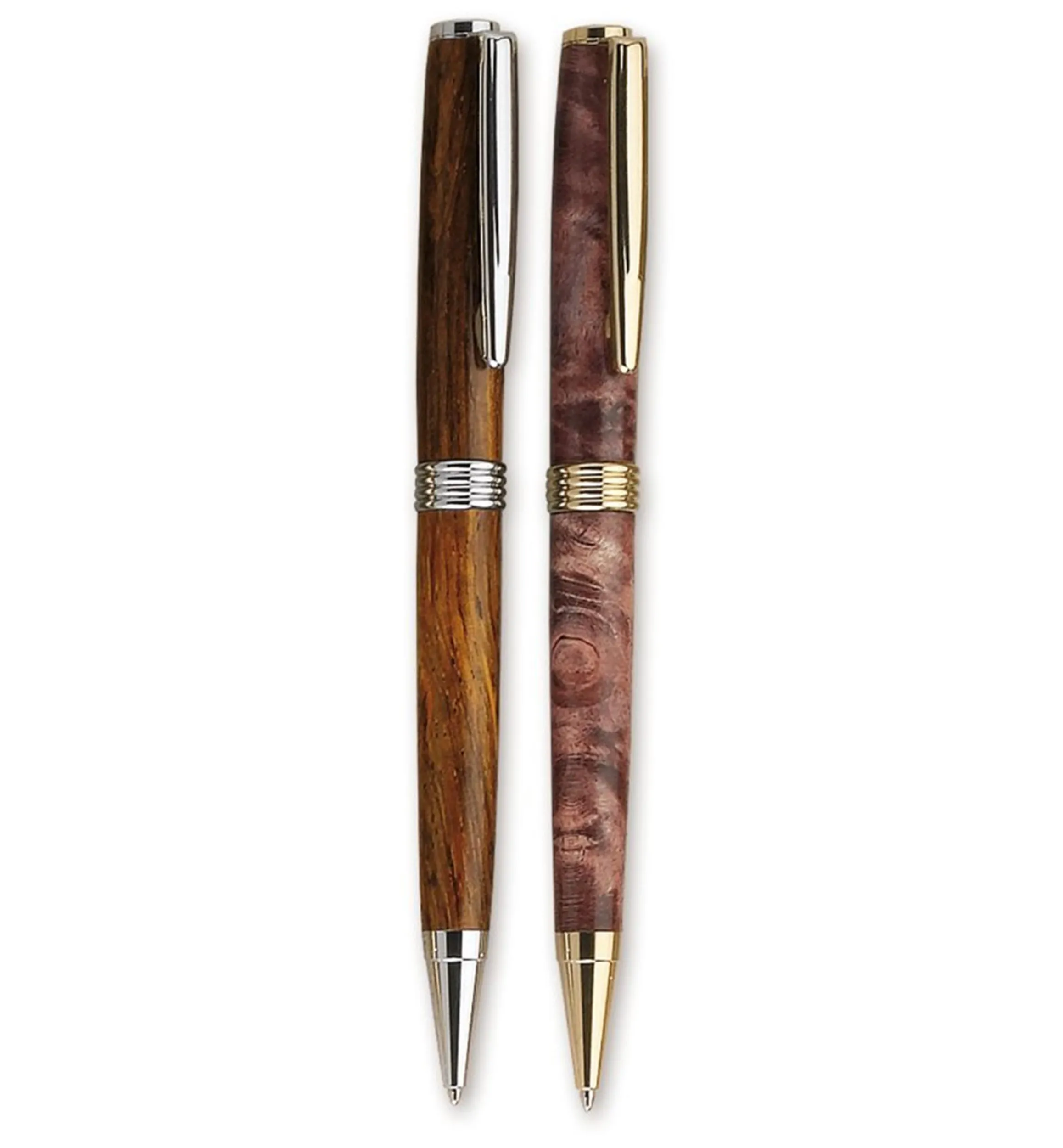 Lee Valley Project Supplies>Streamline Flat-Top Pen Hardware