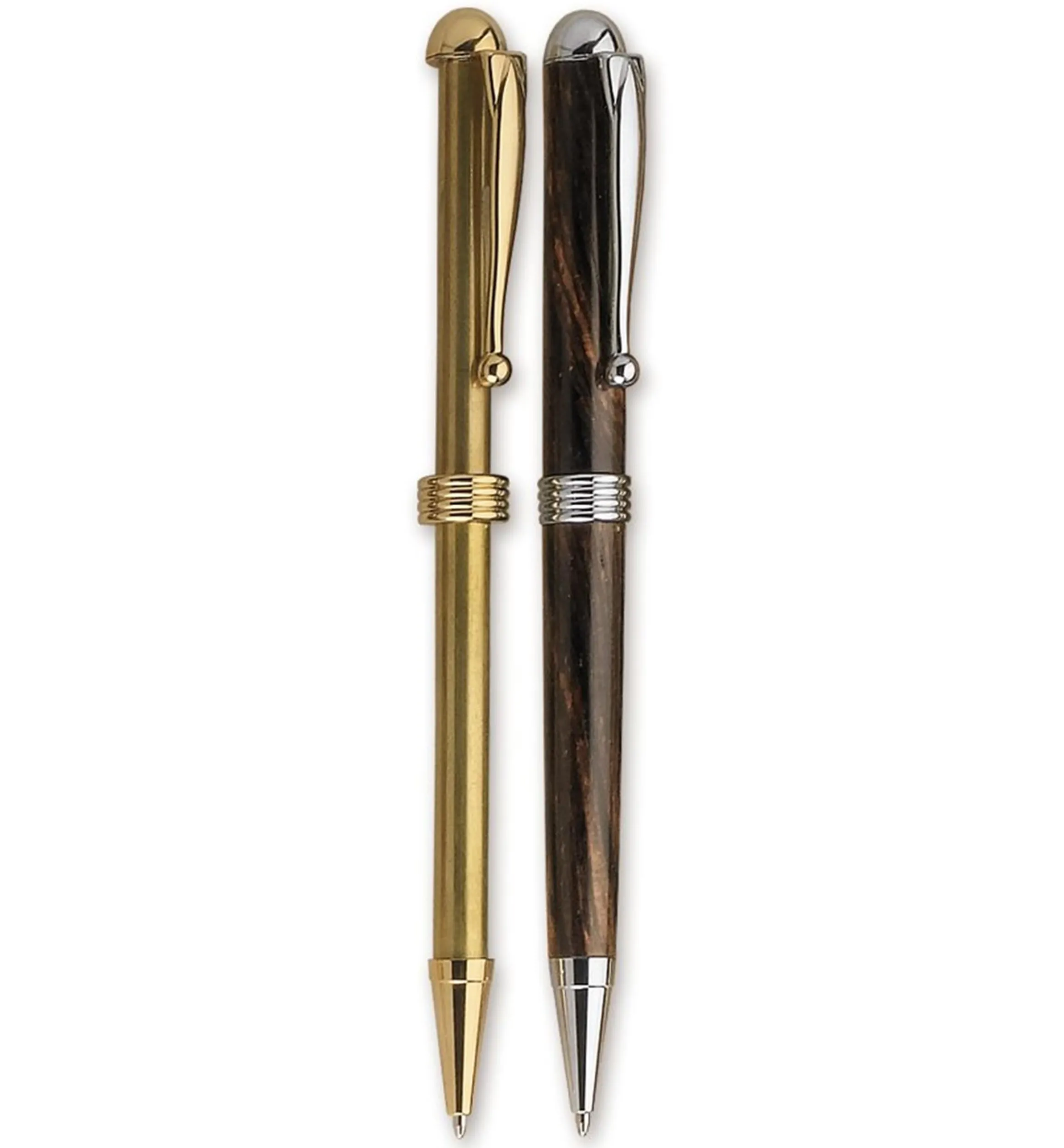 Lee Valley Project Supplies>Streamline Round-Top Pen Hardware