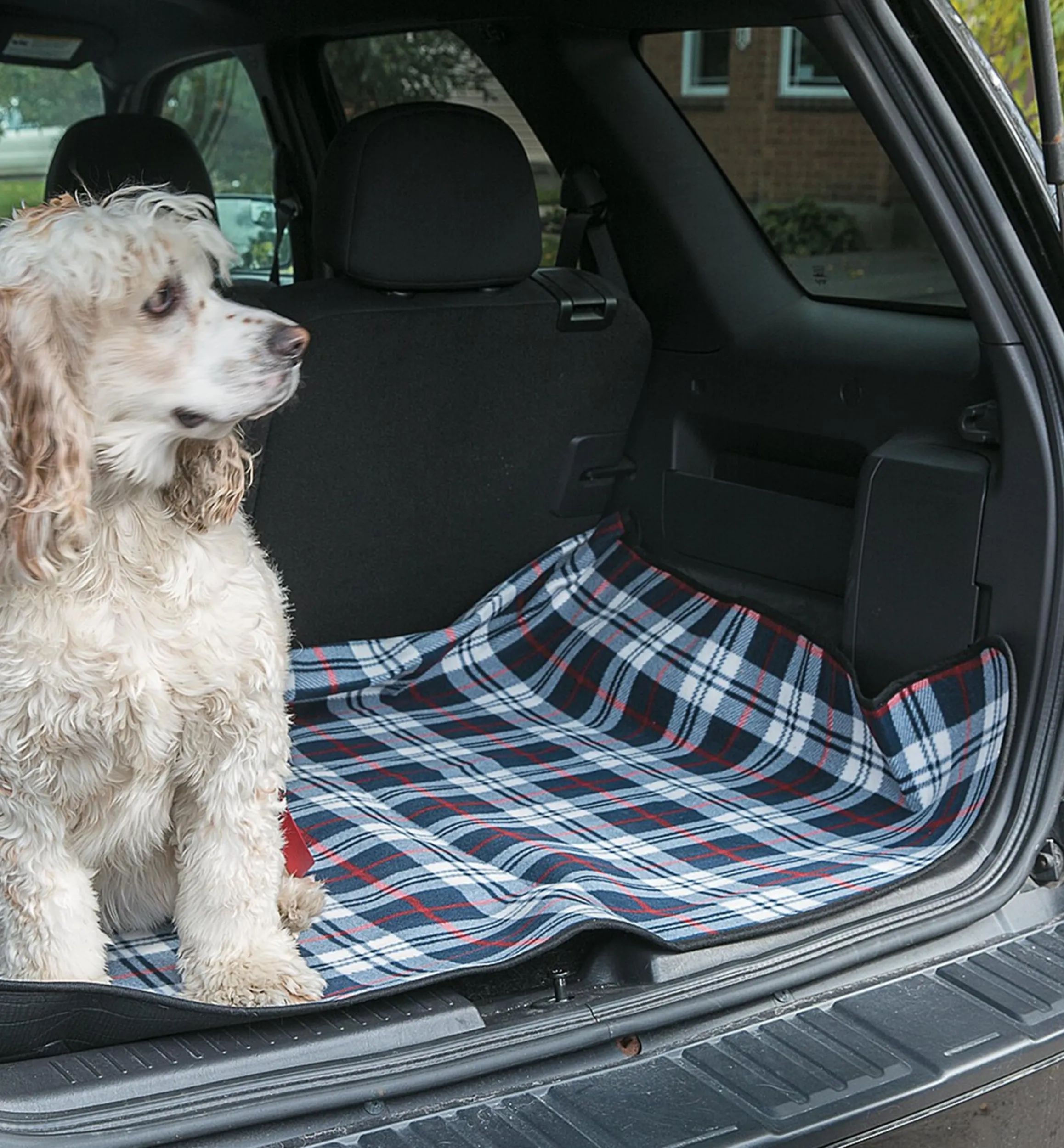 Lee Valley Car Care>Tartan Outdoor Lined Blanket