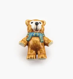 Lee Valley Knobs>Teddy Bear Ceramic Knob