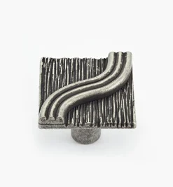 Lee Valley Knobs>Textured Square Knob