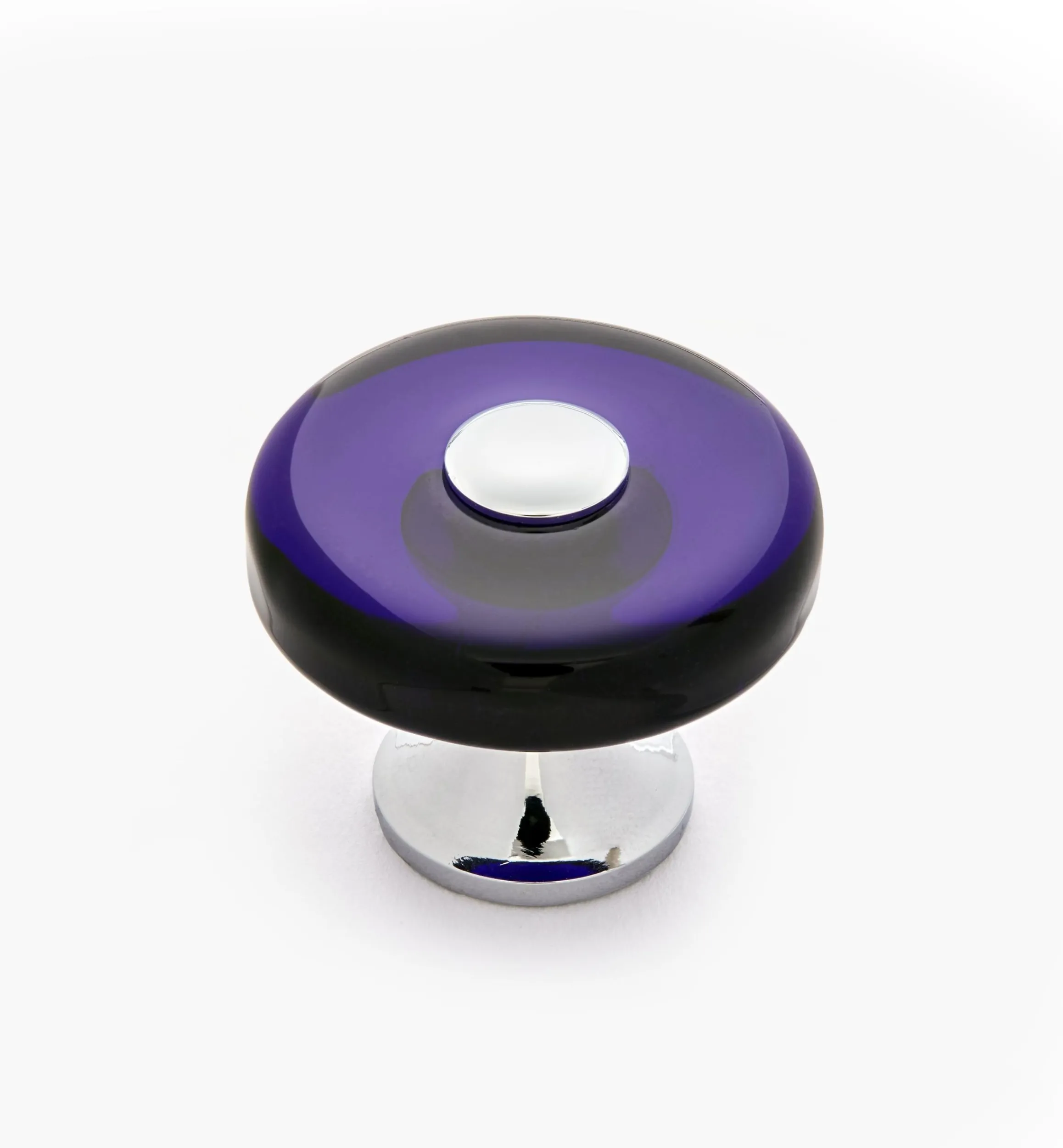 Lee Valley Knobs>Tinted Glass Disc Knob