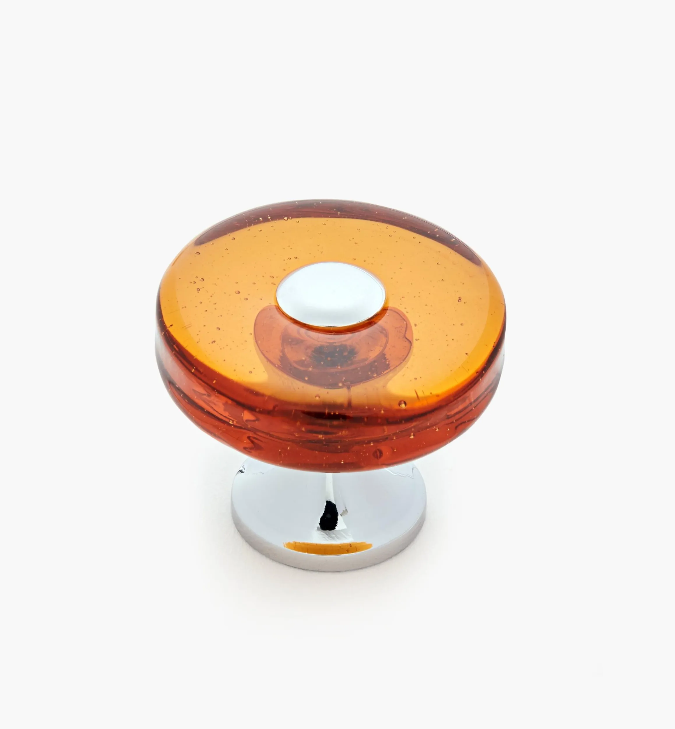 Lee Valley Knobs>Tinted Glass Disc Knob