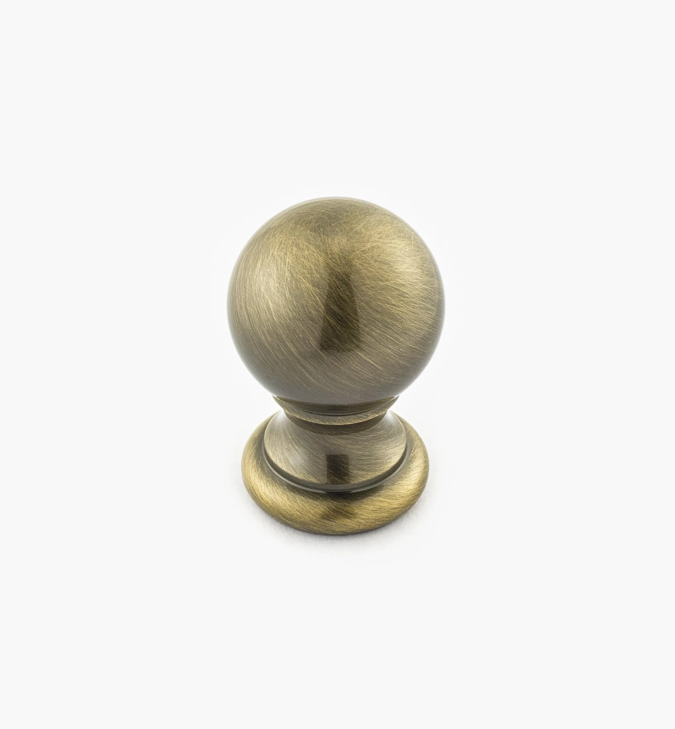 Lee Valley Knobs>Turned Brass Ball Knobs
