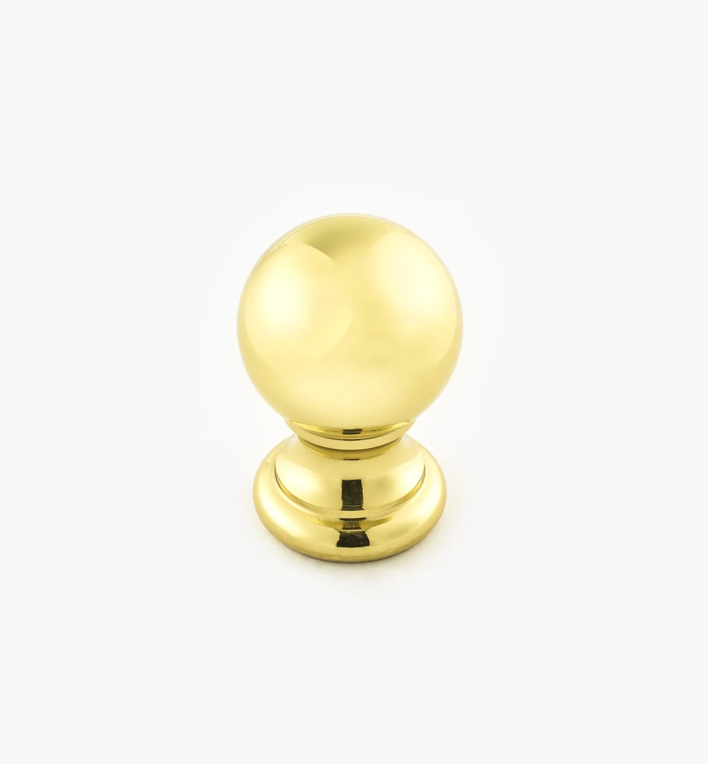 Lee Valley Knobs>Turned Brass Ball Knobs