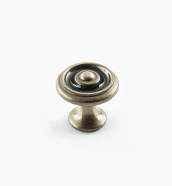 Lee Valley Knobs>Turned Brass Raised Knobs