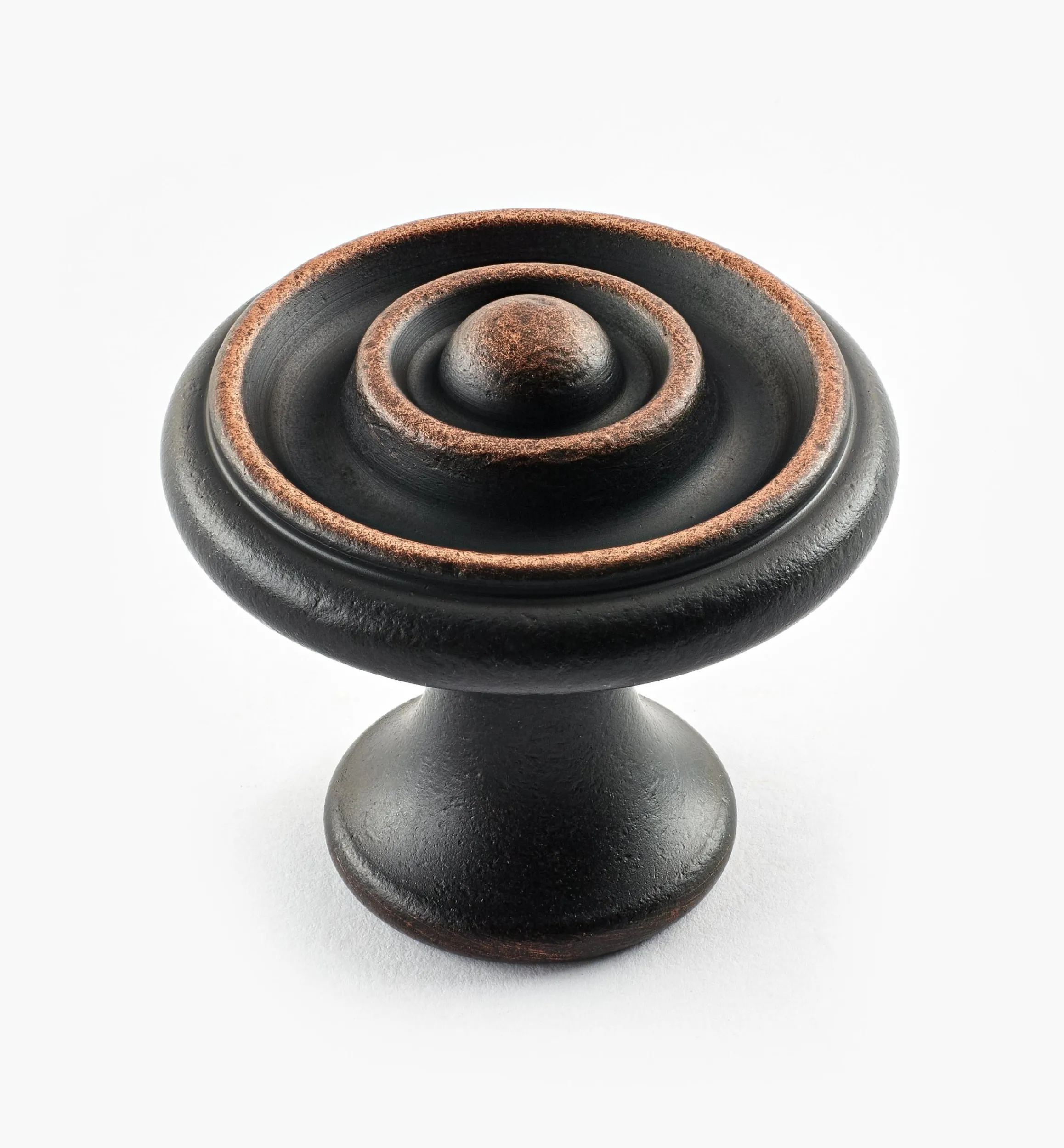 Lee Valley Knobs>Turned Brass Raised Knobs