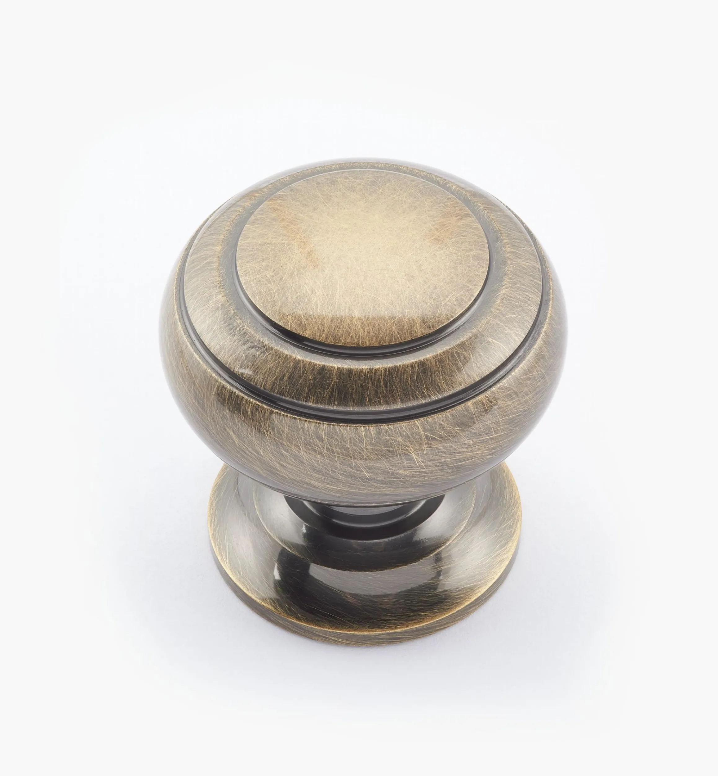 Lee Valley Knobs>Turned Brass Ring Knobs