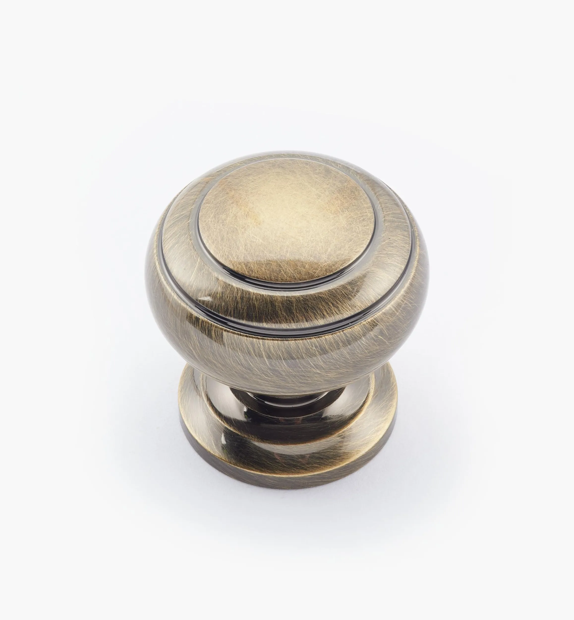 Lee Valley Knobs>Turned Brass Ring Knobs