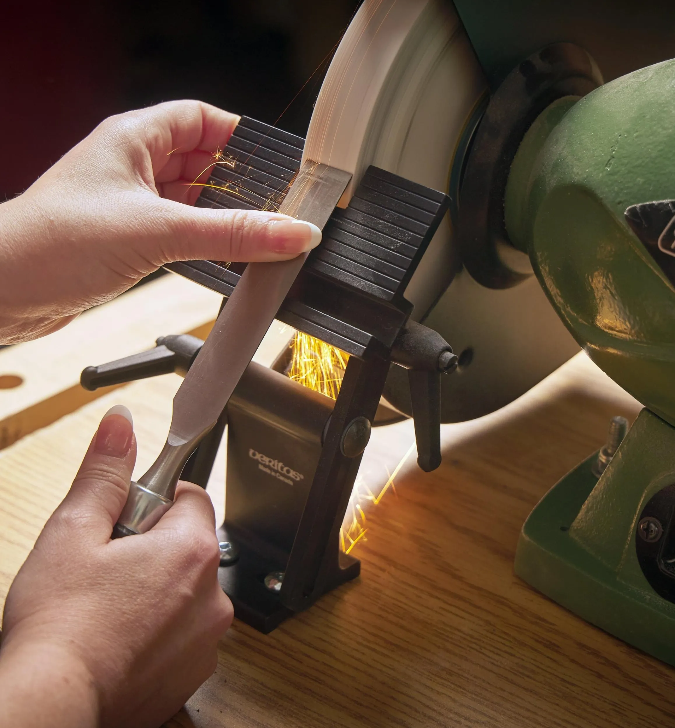 Lee Valley Sharpening>Veritas Grinder Tool Rest