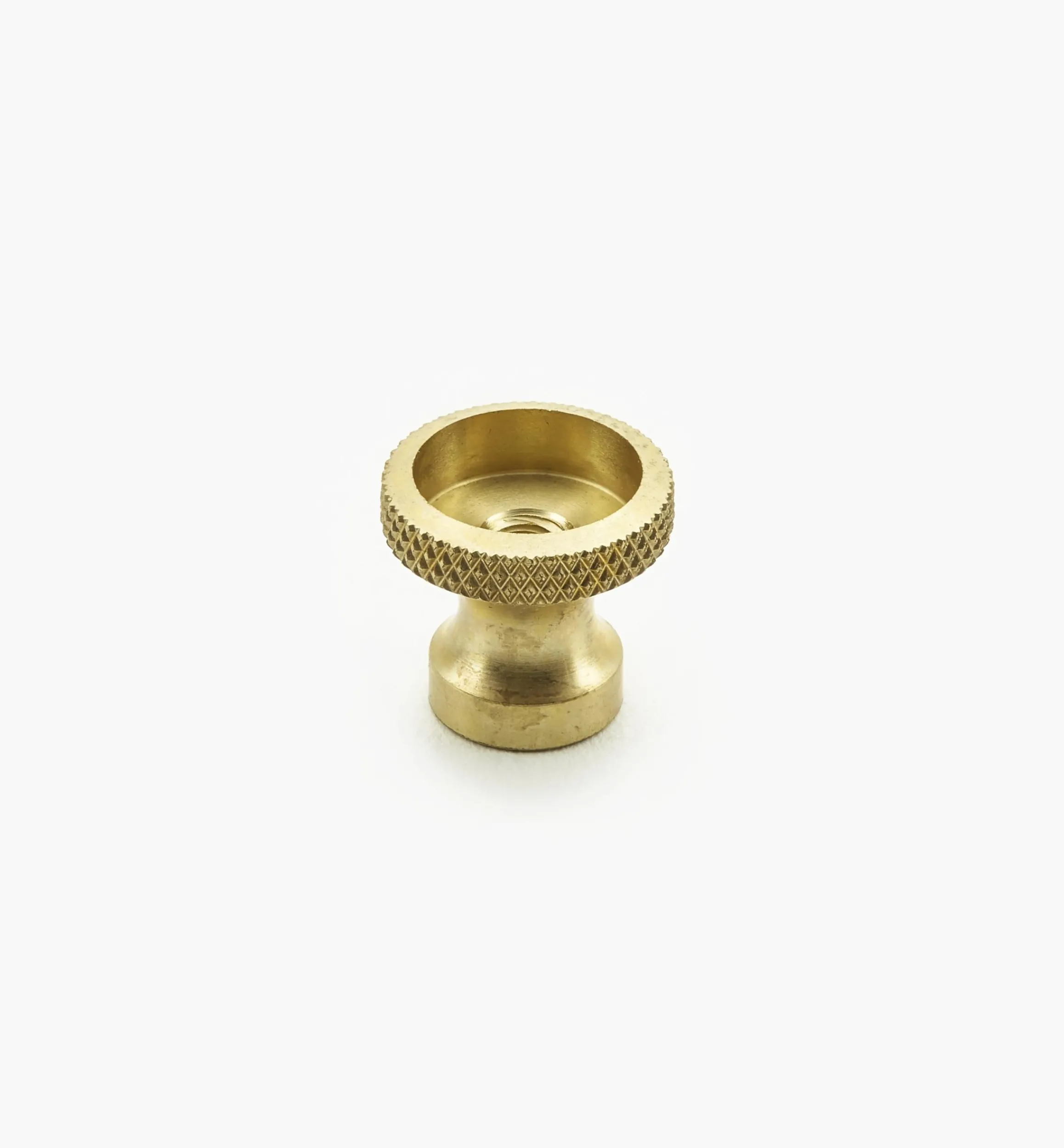 Lee Valley Knobs>Veritas Knurled Brass Insert Knobs