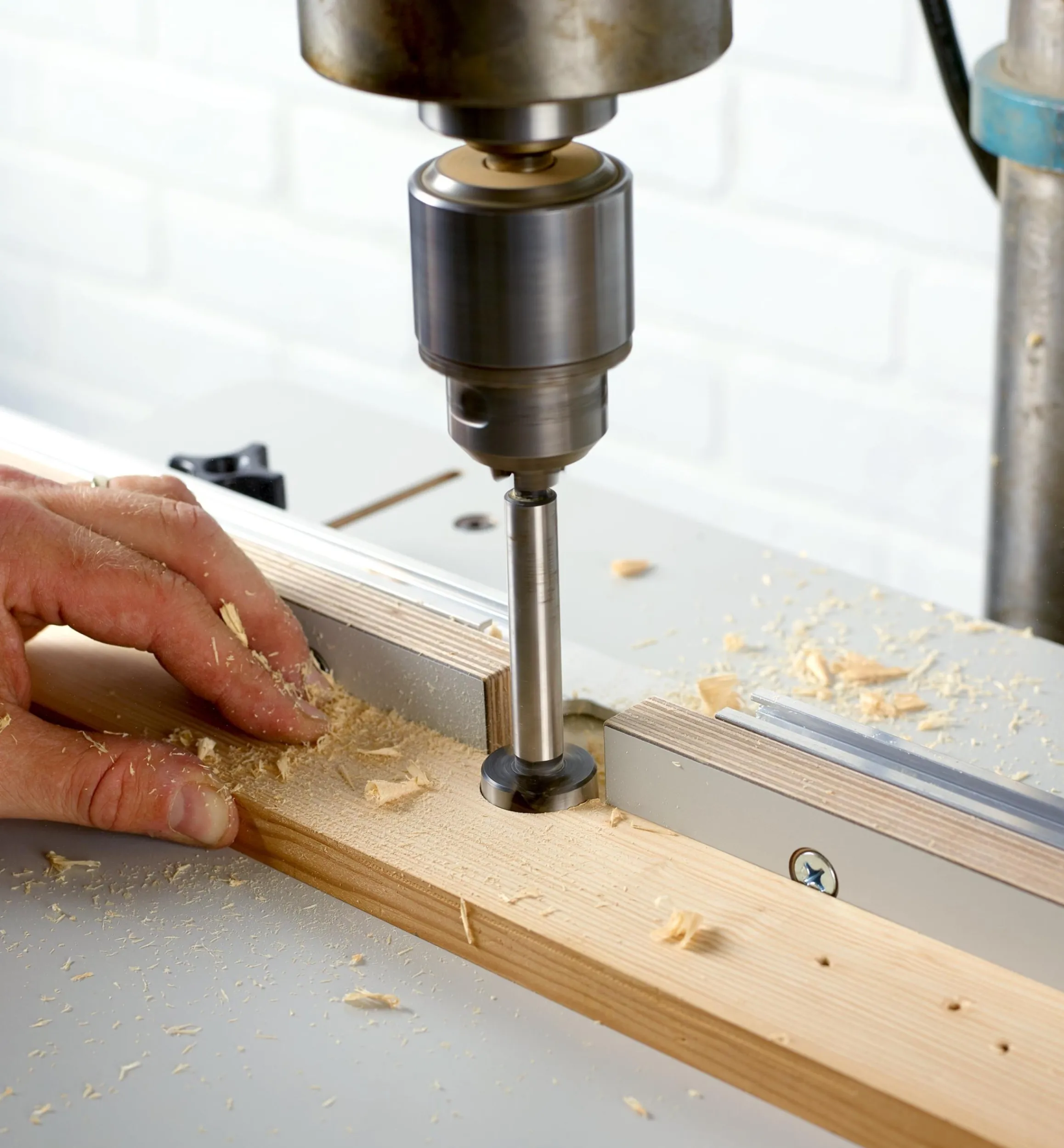 Lee Valley Power Tool Accessories>Veritas Large Drill-Press Table & Fence