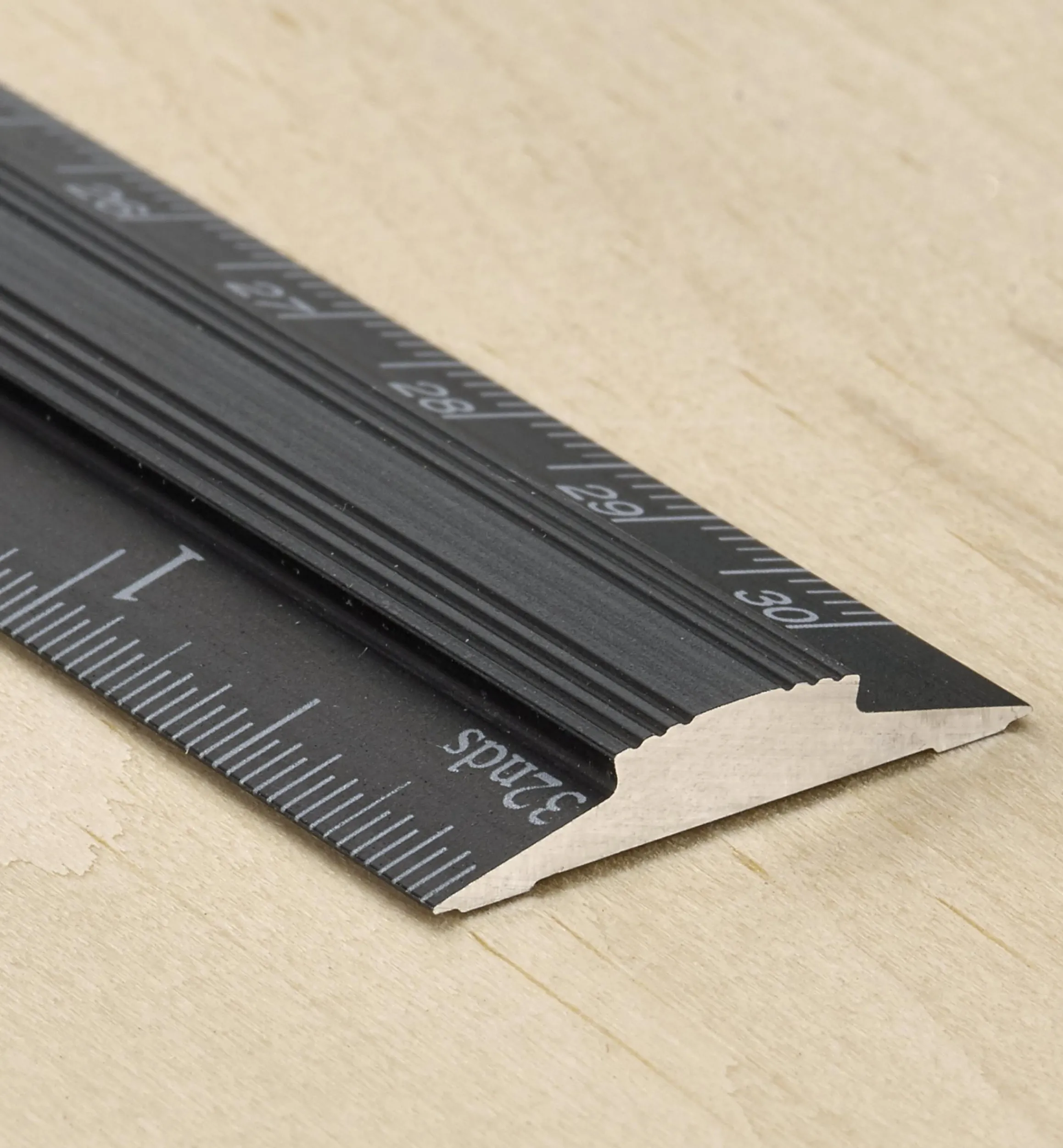Lee Valley Marking & Measuring>Veritas 12"/300mm Aluminum Bench Rule