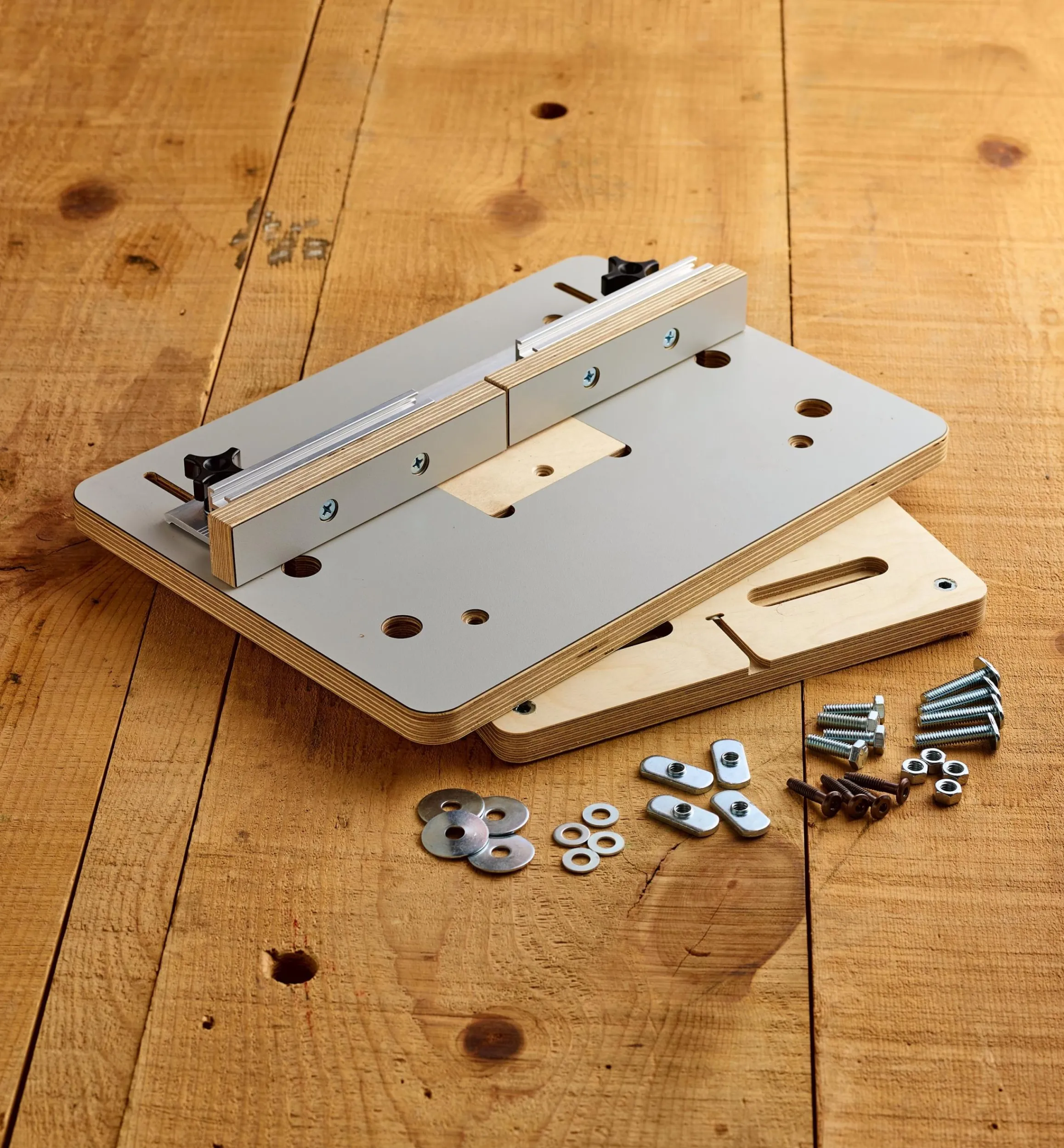 Lee Valley Power Tool Accessories>Veritas Small Drill-Press Table & Fence