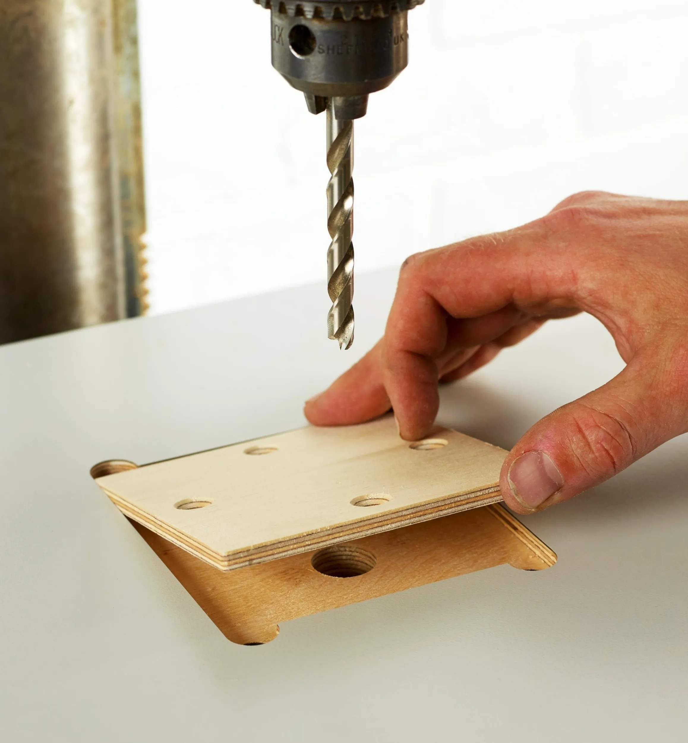 Lee Valley Power Tool Accessories>Veritas Small Drill-Press Table & Fence
