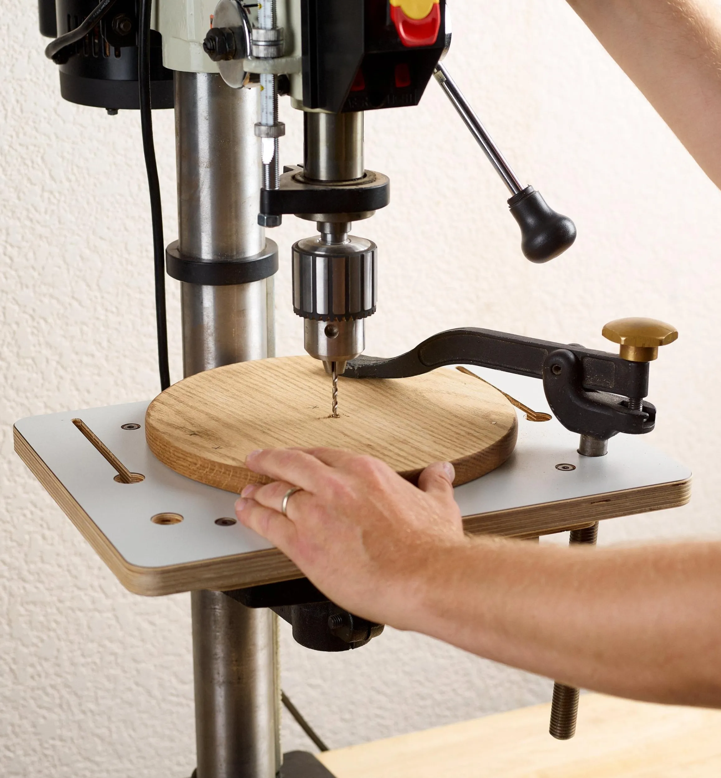 Lee Valley Power Tool Accessories>Veritas Small Drill-Press Table & Fence