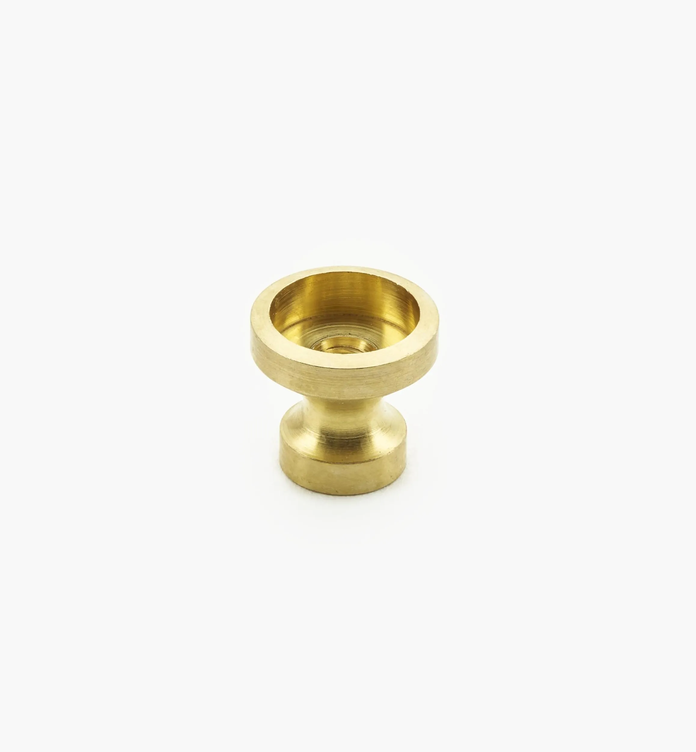 Lee Valley Knobs>Veritas Smooth-Rimmed Brass Insert Knobs