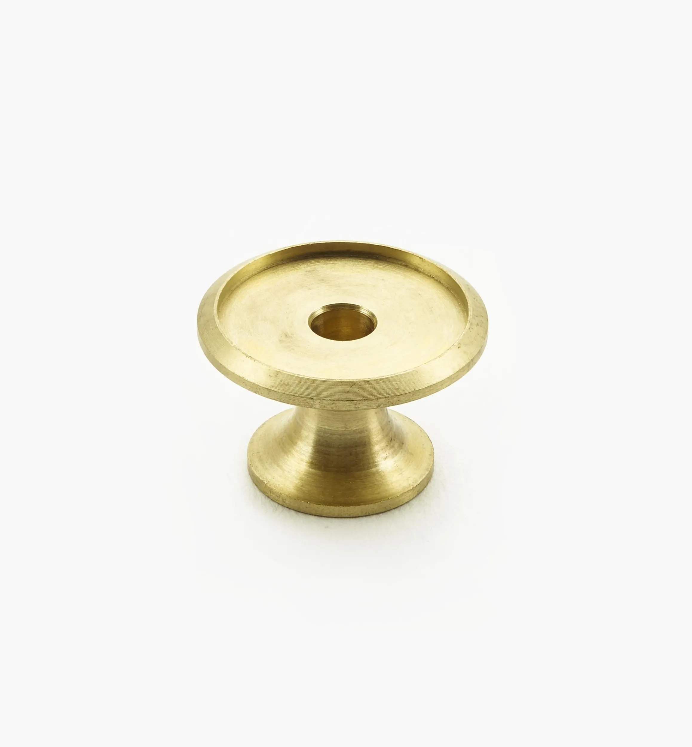 Lee Valley Knobs>Veritas Smooth-Rimmed Brass Insert Knobs