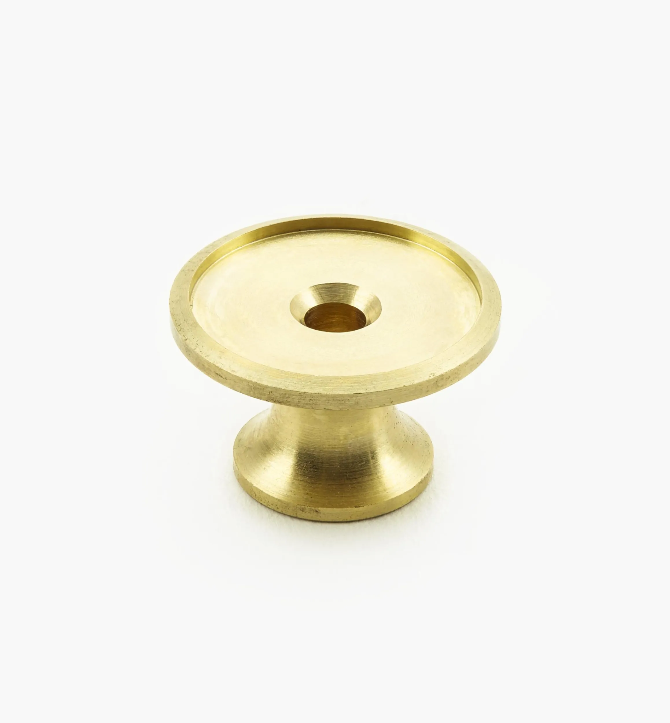 Lee Valley Knobs>Veritas Smooth-Rimmed Brass Insert Knobs