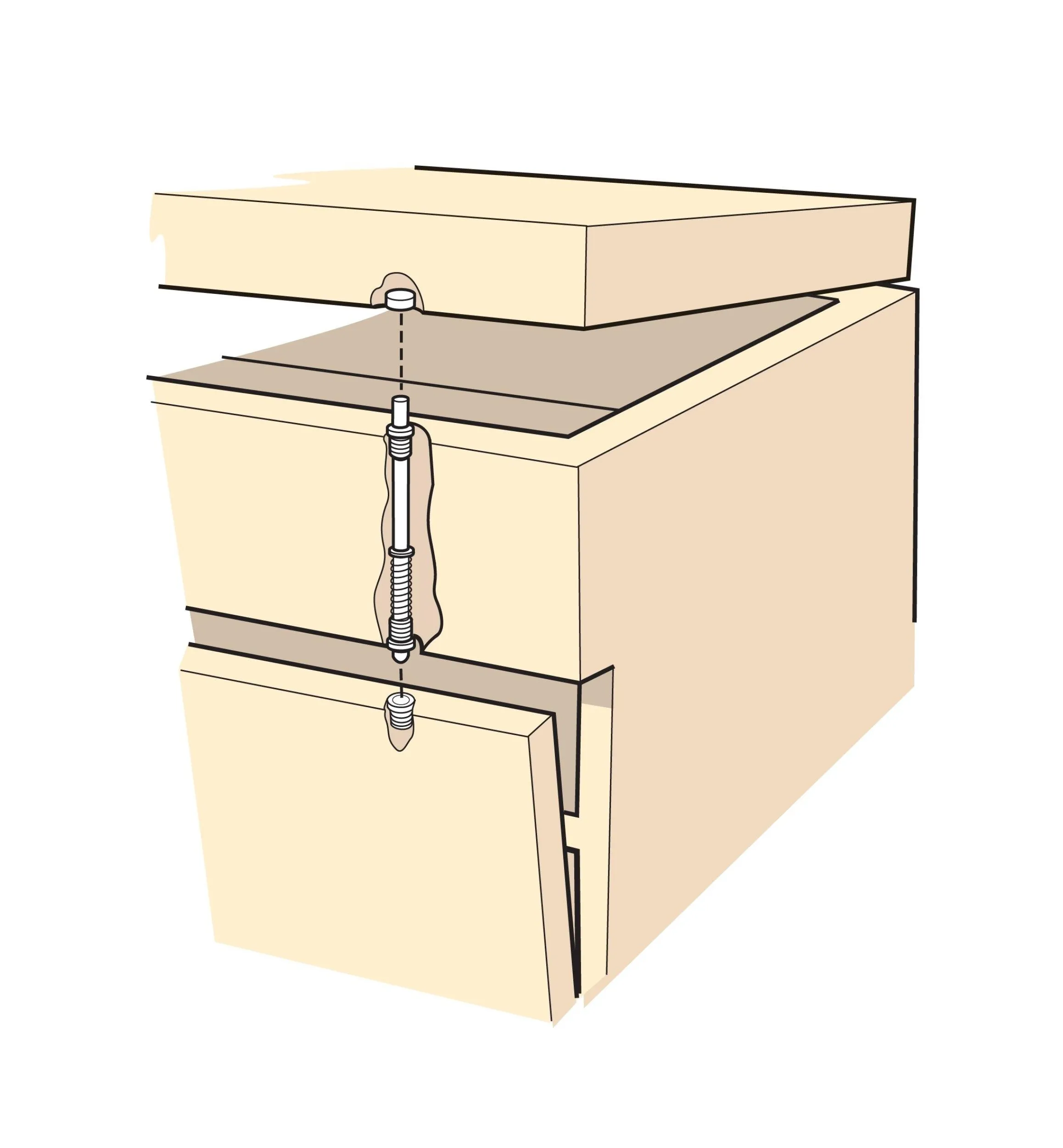 Lee Valley Locks>Veritas Tool Chest Locking Spring Pins