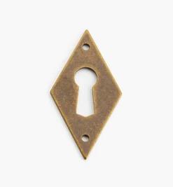 Lee Valley Escutcheons>Vertical Diamond Escutcheons