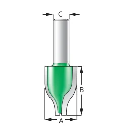Lee Valley Routing>Vertical Ogee Panel Raising Bit