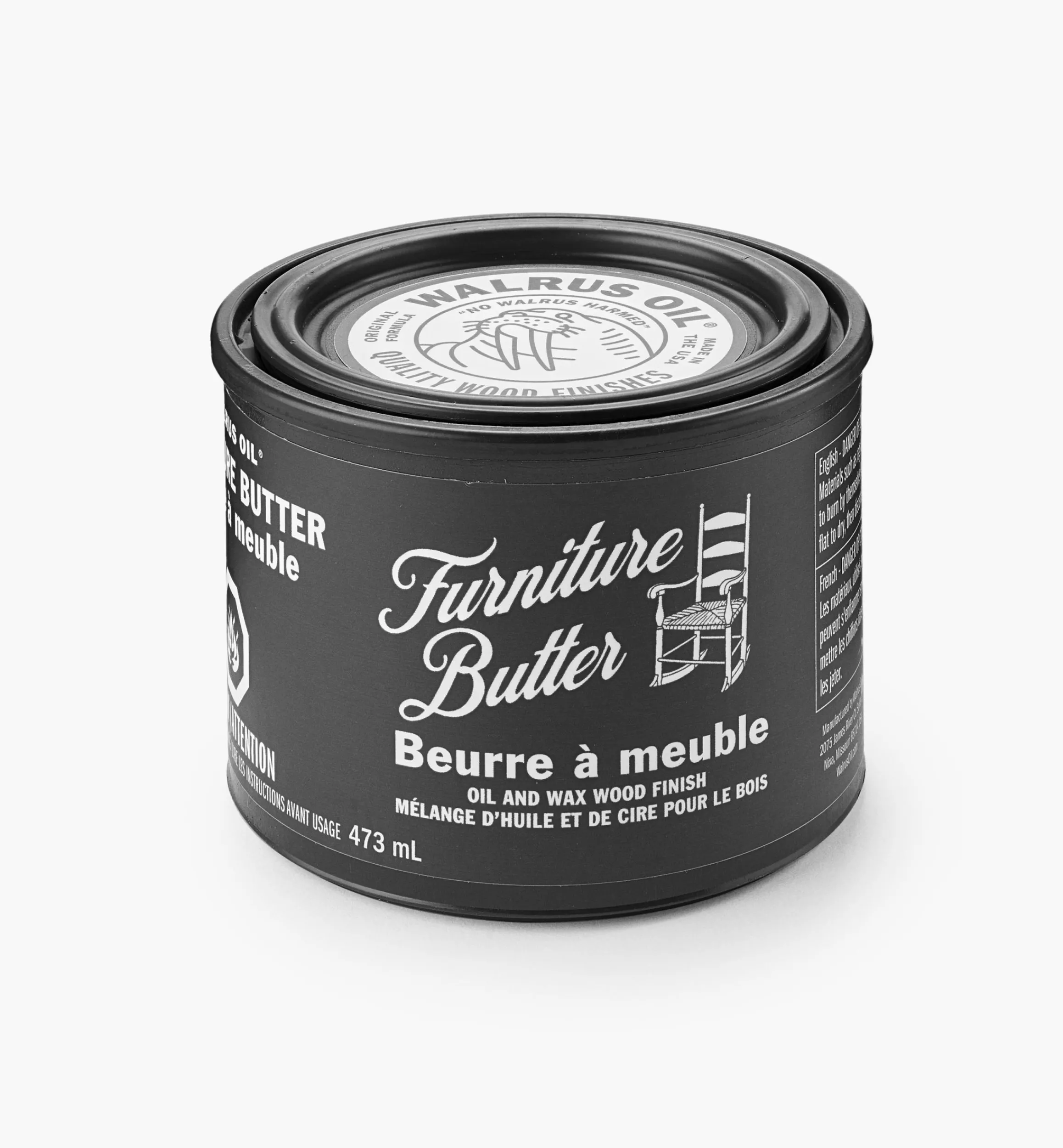 Lee Valley Supplies>Walrus Oil Furniture Butter