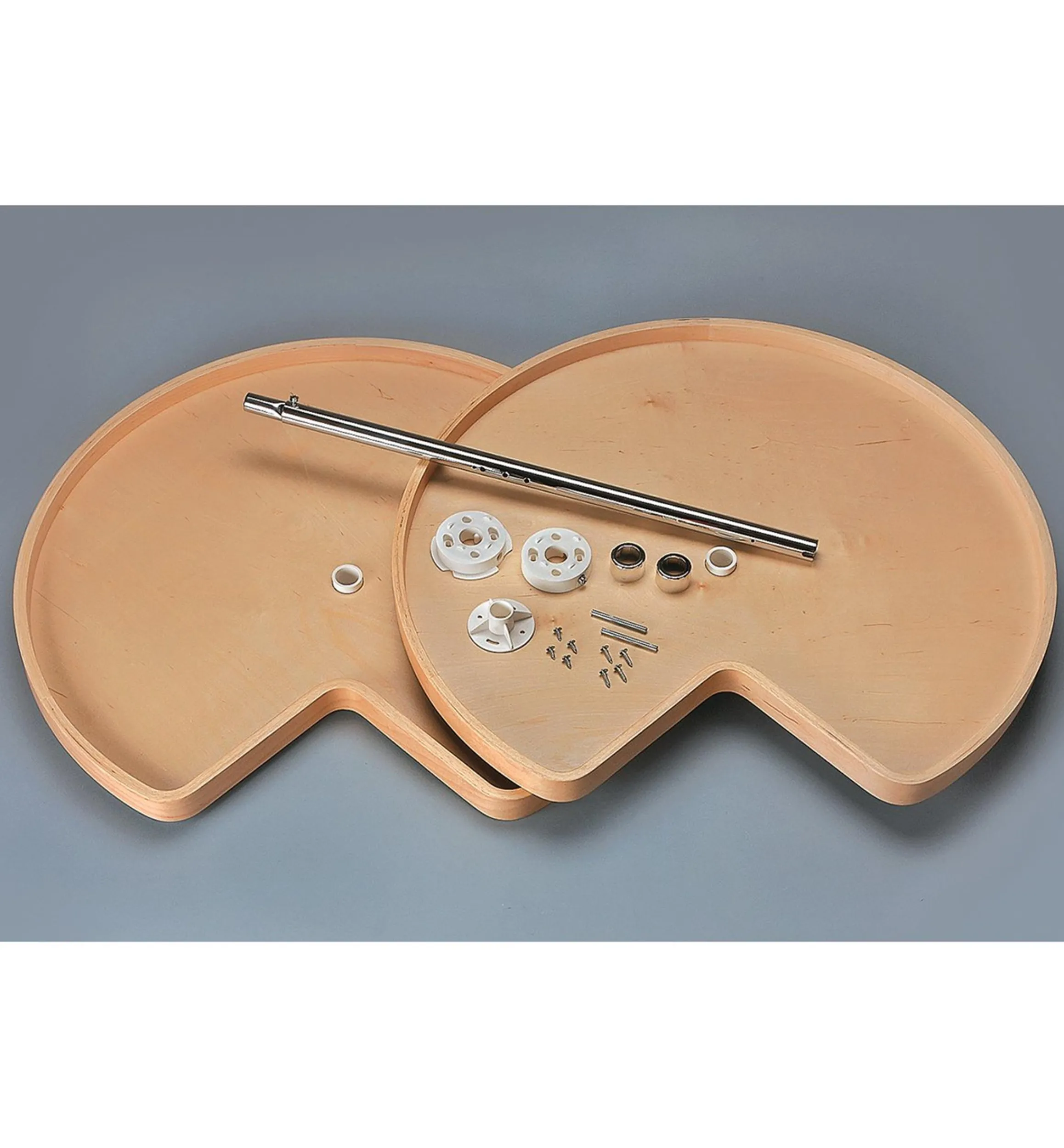 Lee Valley Kitchen Hardware>Wooden Kidney Shelf Set